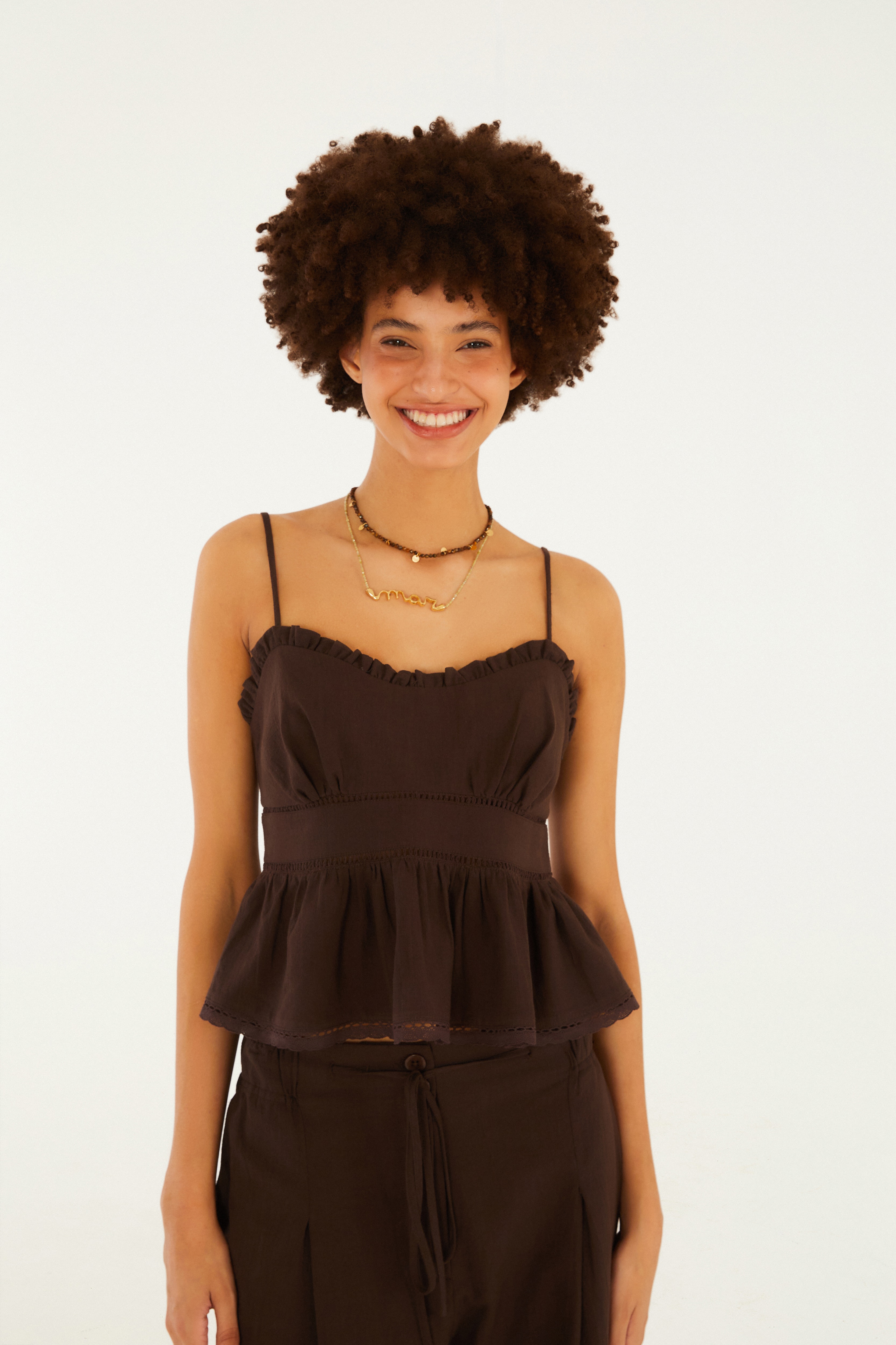 Blusa Alcinhas Aviamento
