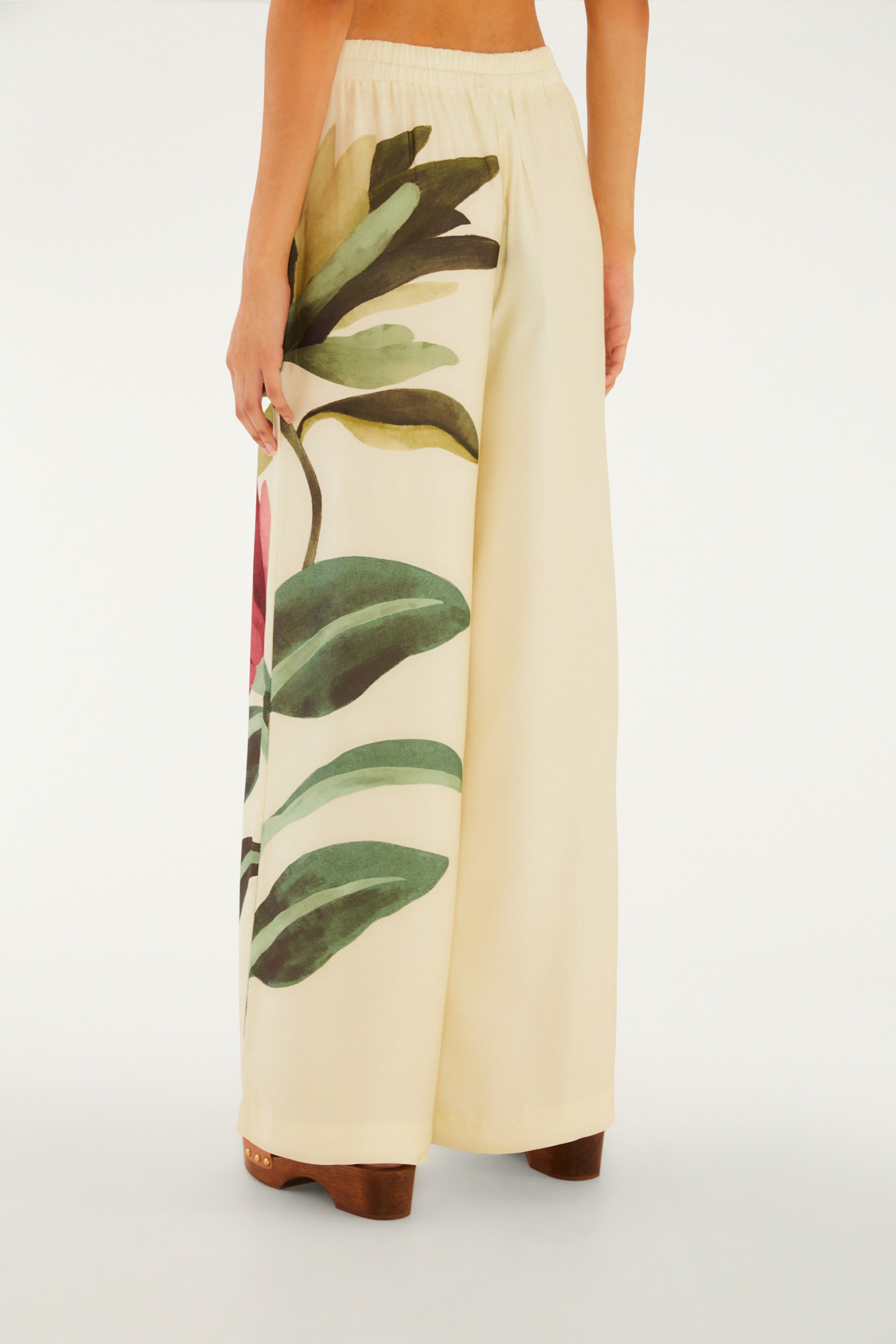 Calça Estampada Chita Pintada