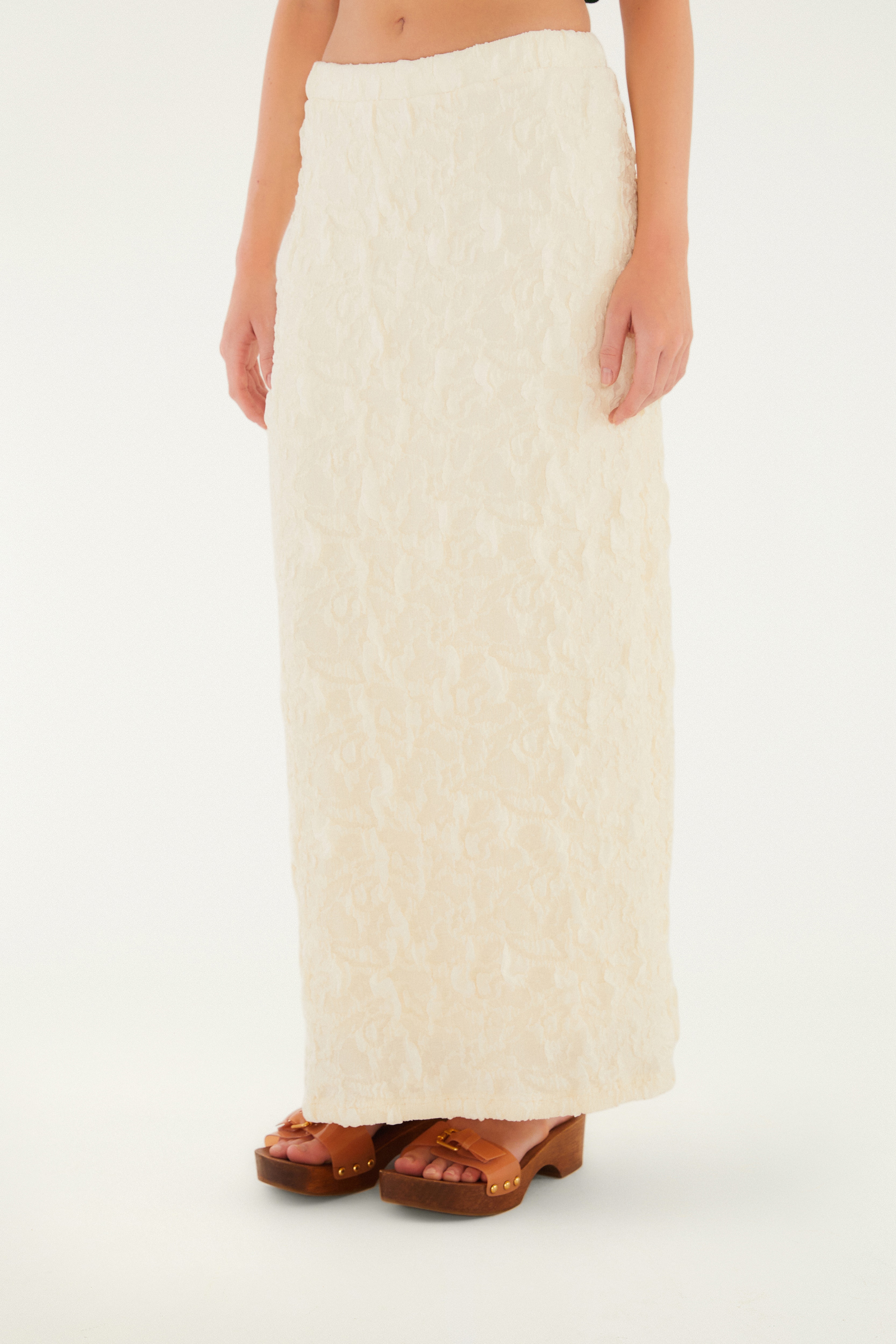 Saia Reta Cropped Textura