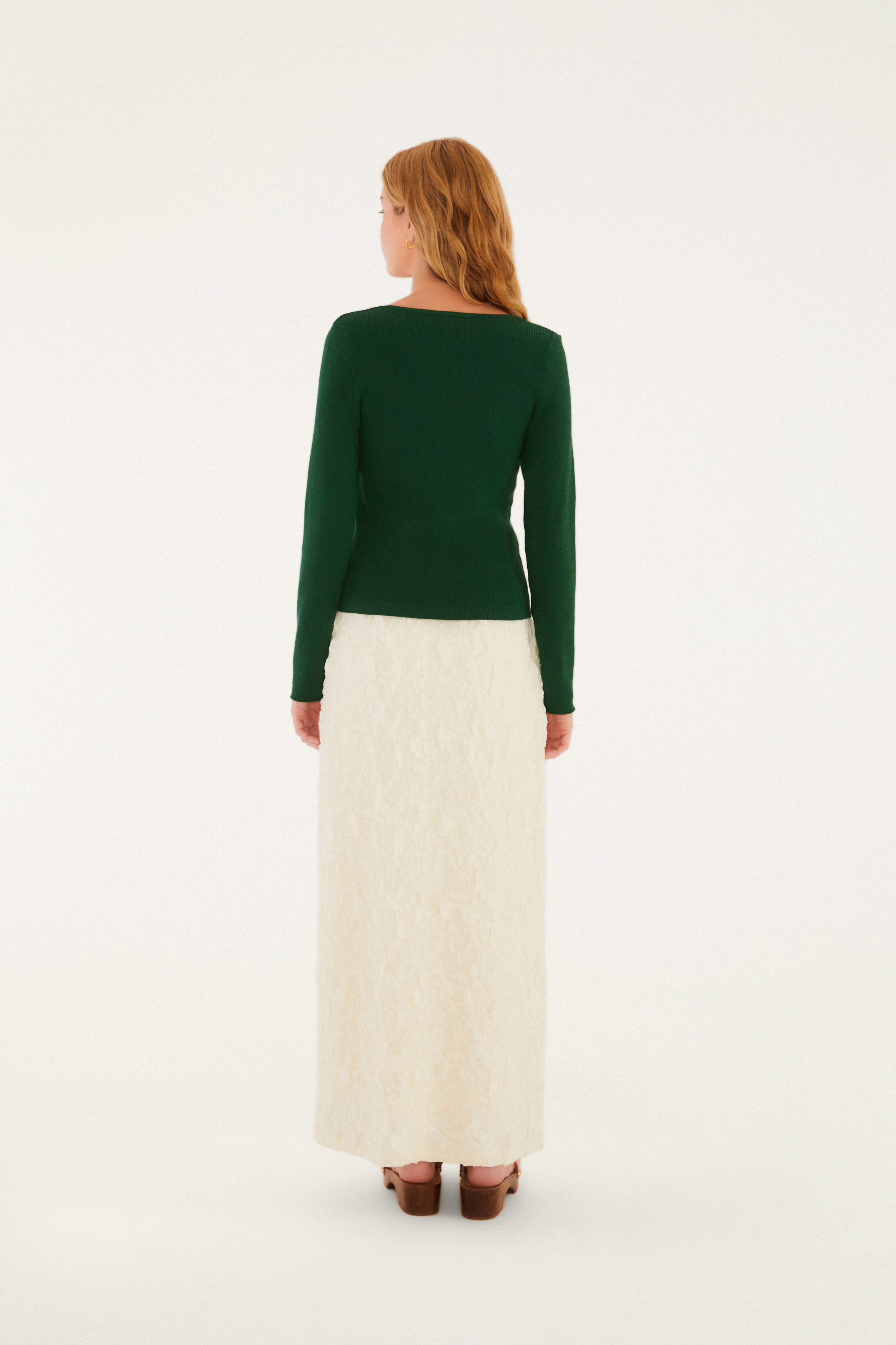 Saia Reta Cropped Textura