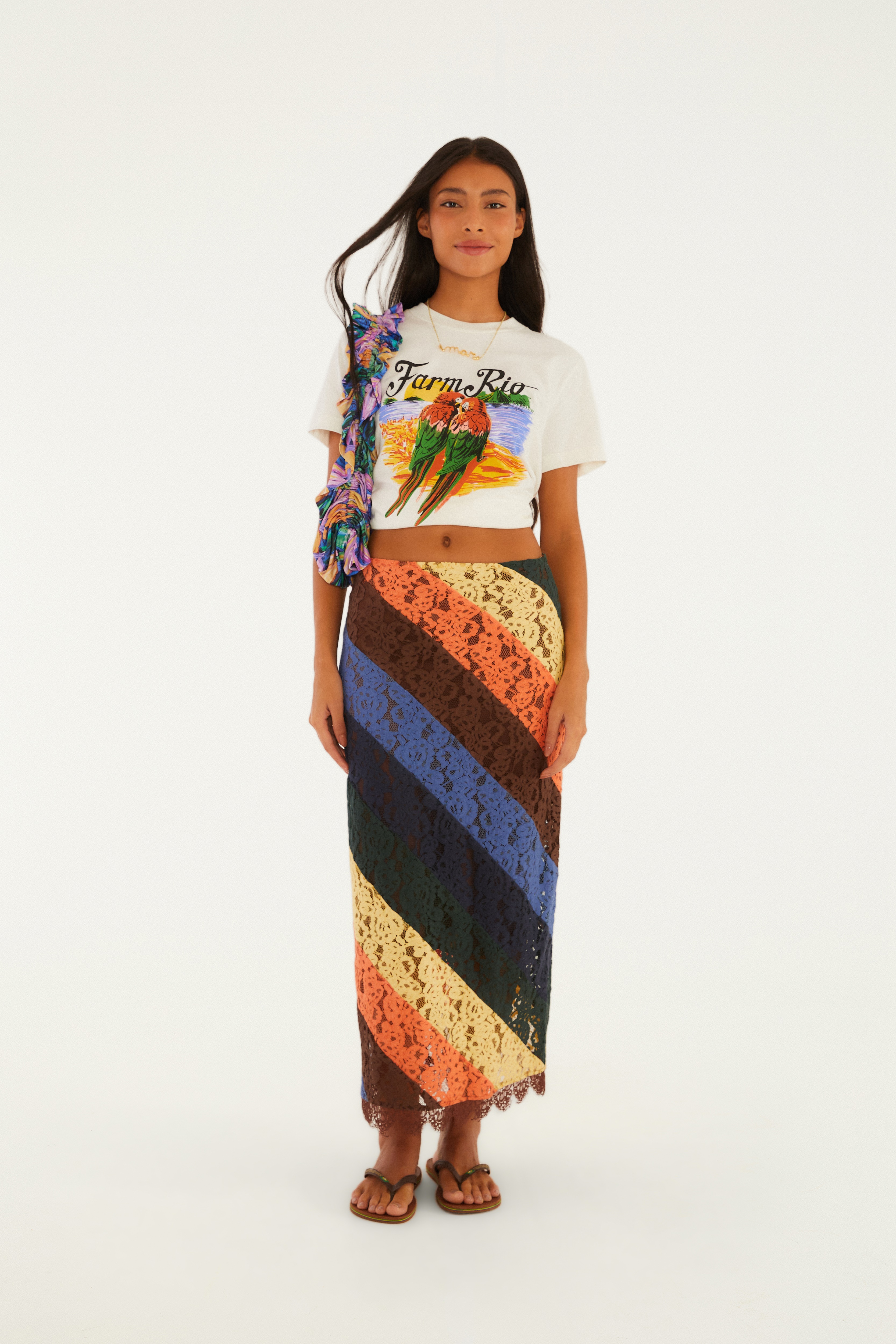 T-Shirt Fit Araras Namorando