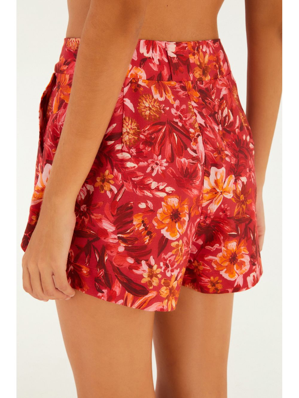Farm — Short Estampado Florabela Rosa