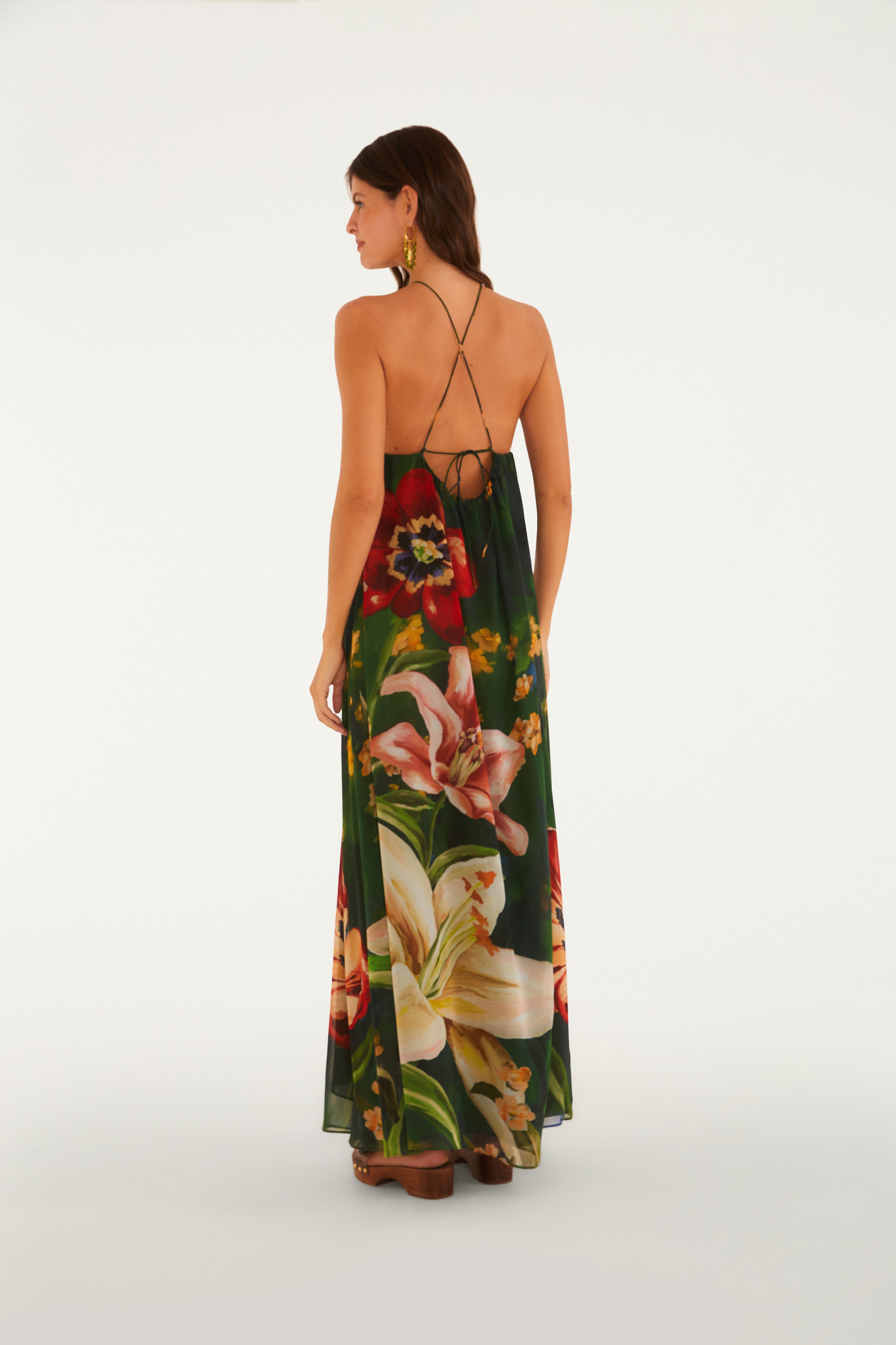 Vestido Estampado Floral Belo