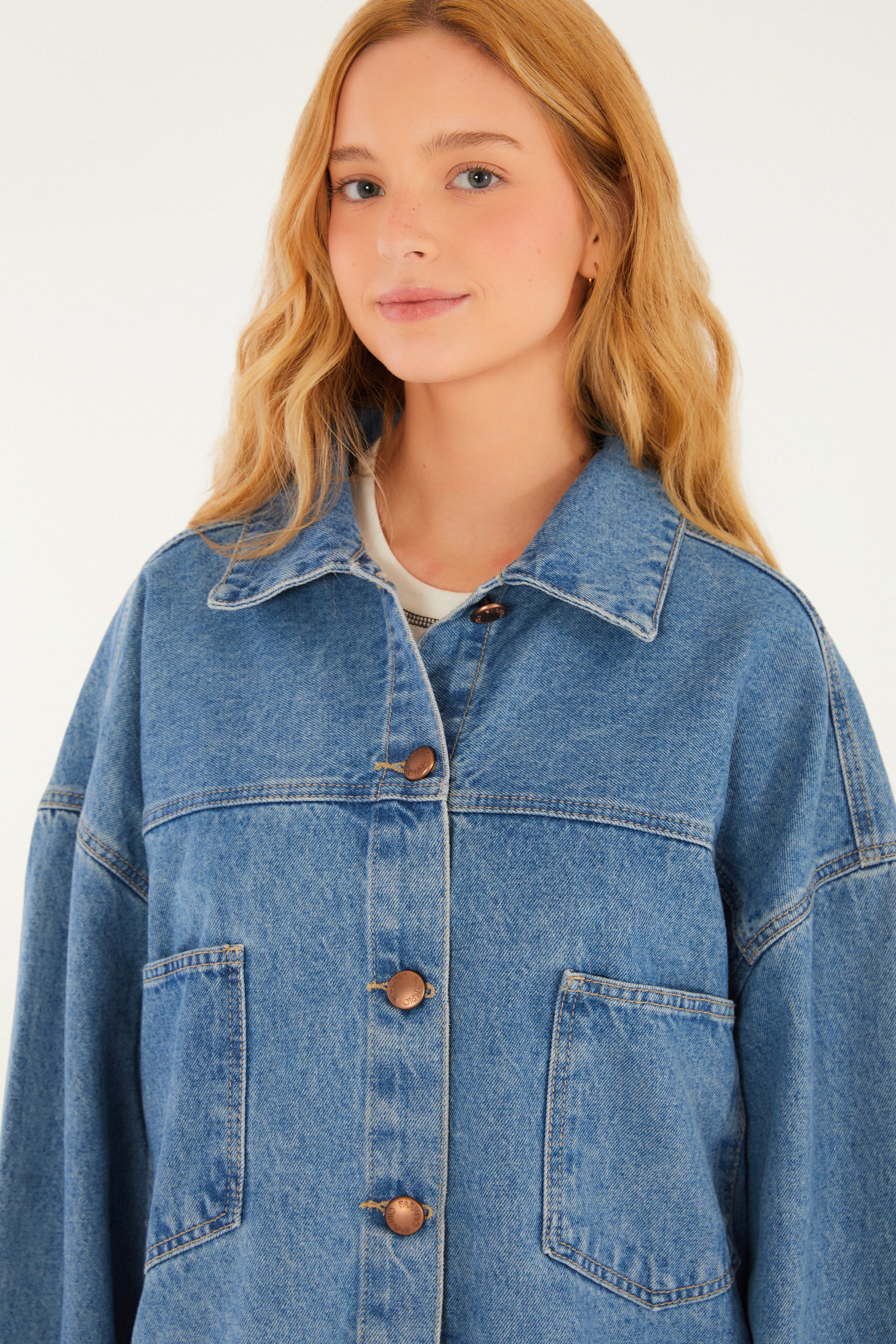Jaqueta Jeans Básica