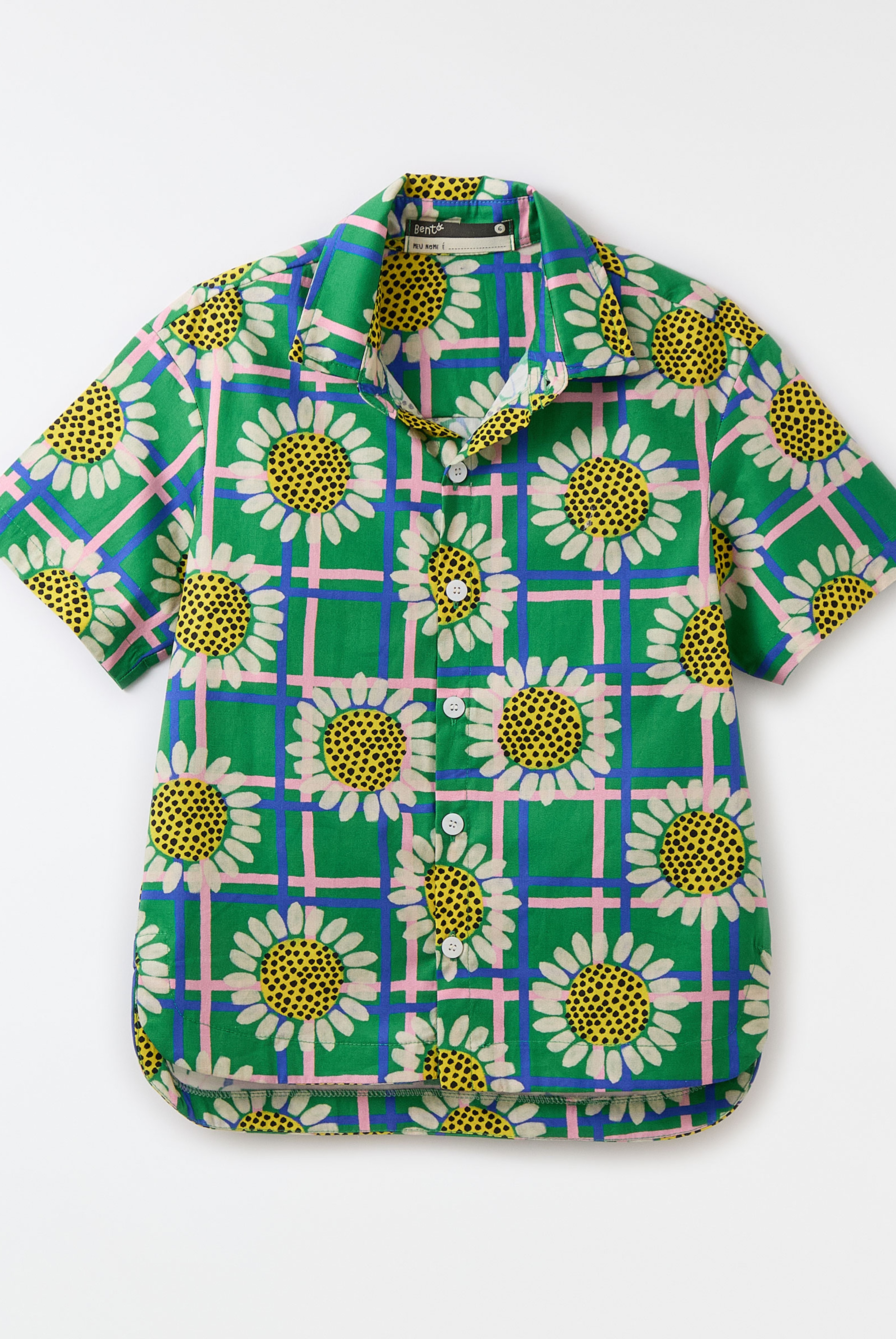 Camisa Junino Xadrez Sol