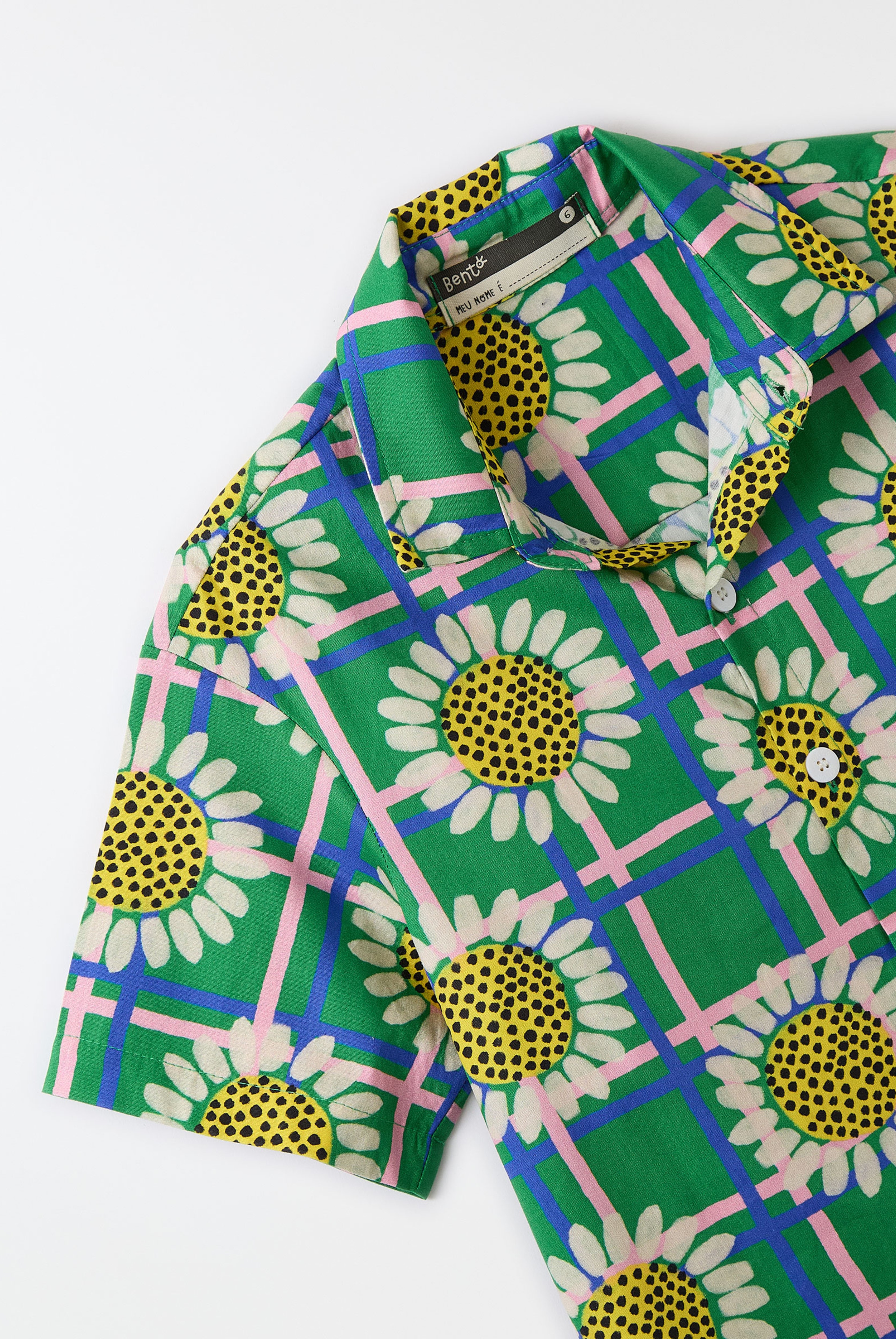Camisa Junino Xadrez Sol