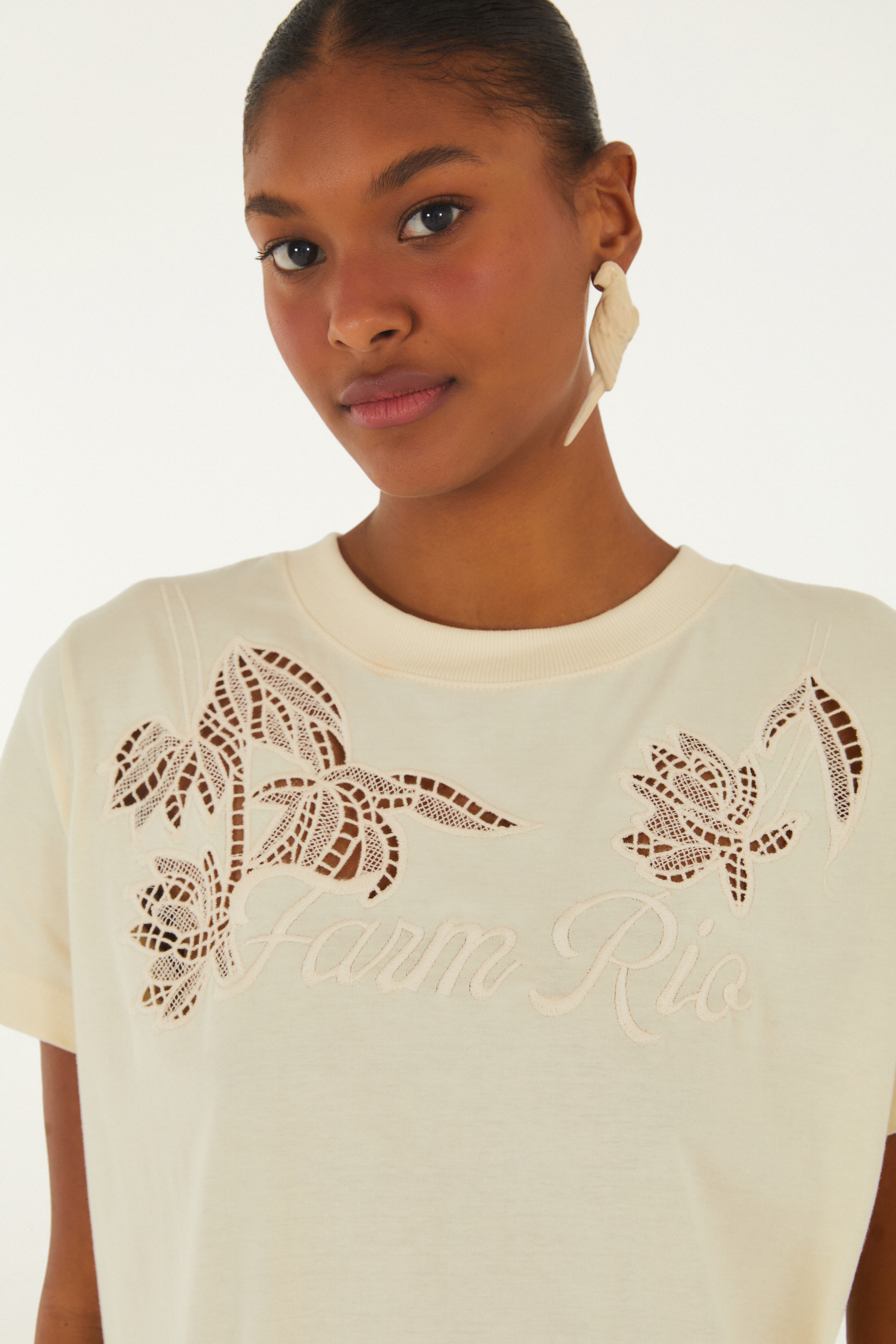T-Shirt Fit Farm Rio Richillieu Areia