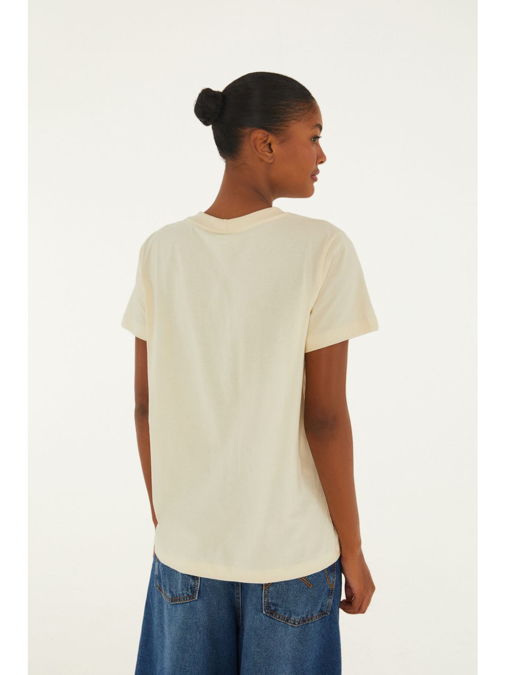 Farm — T-Shirt Fit Farm Rio Richillieu Areia
