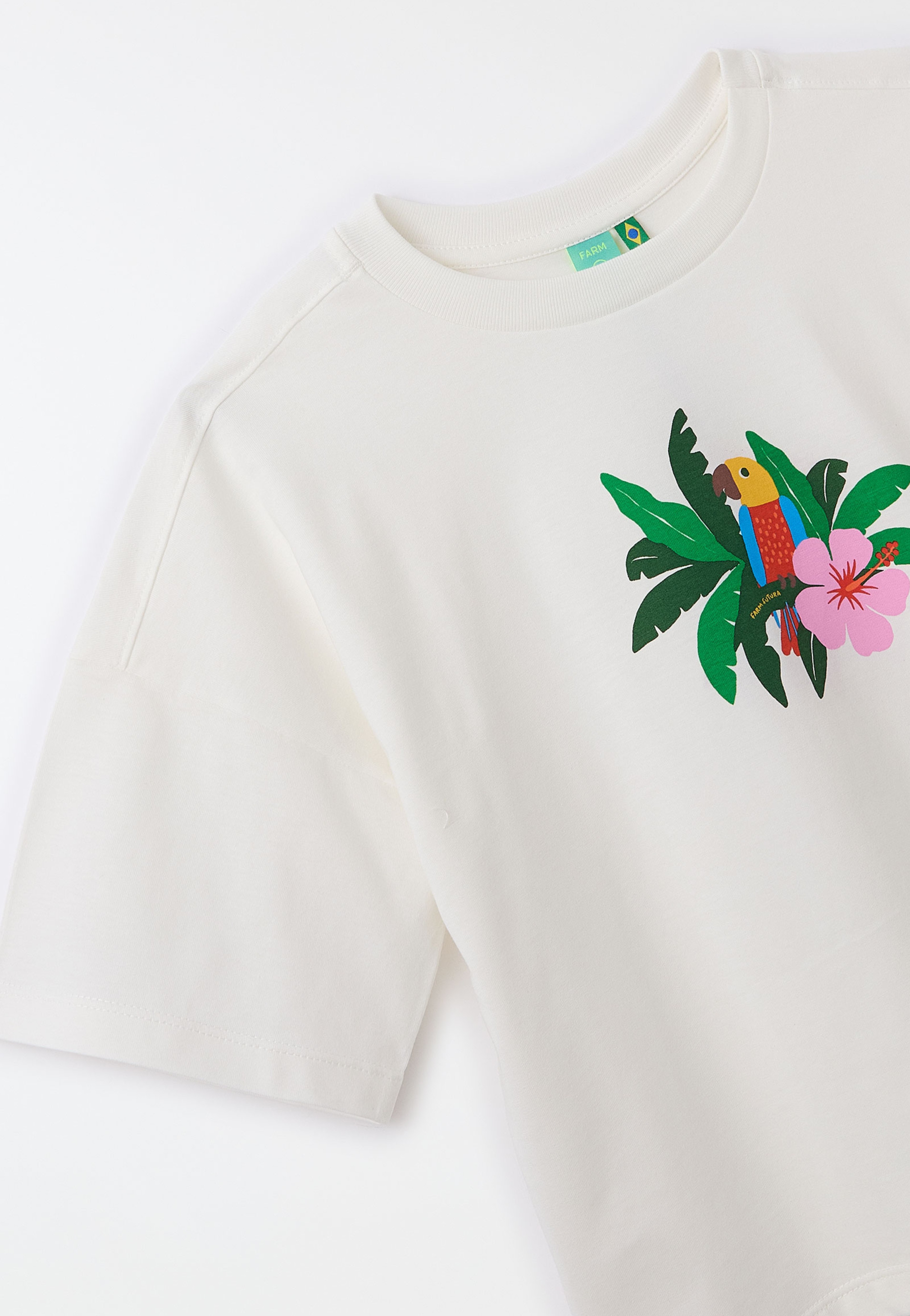 Camiseta Silk Encanto Das Araras