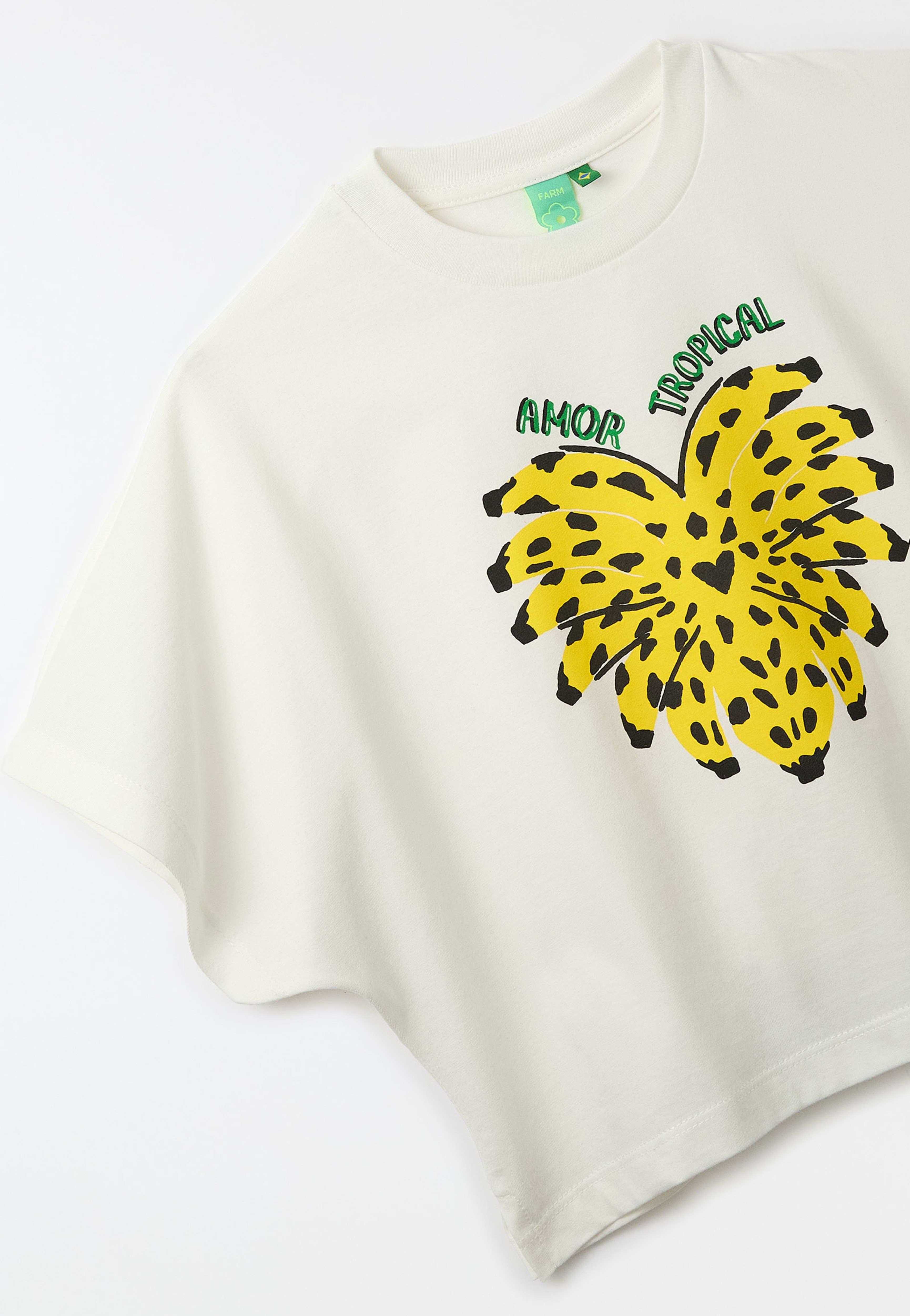 Camiseta Silk Amor Tropical