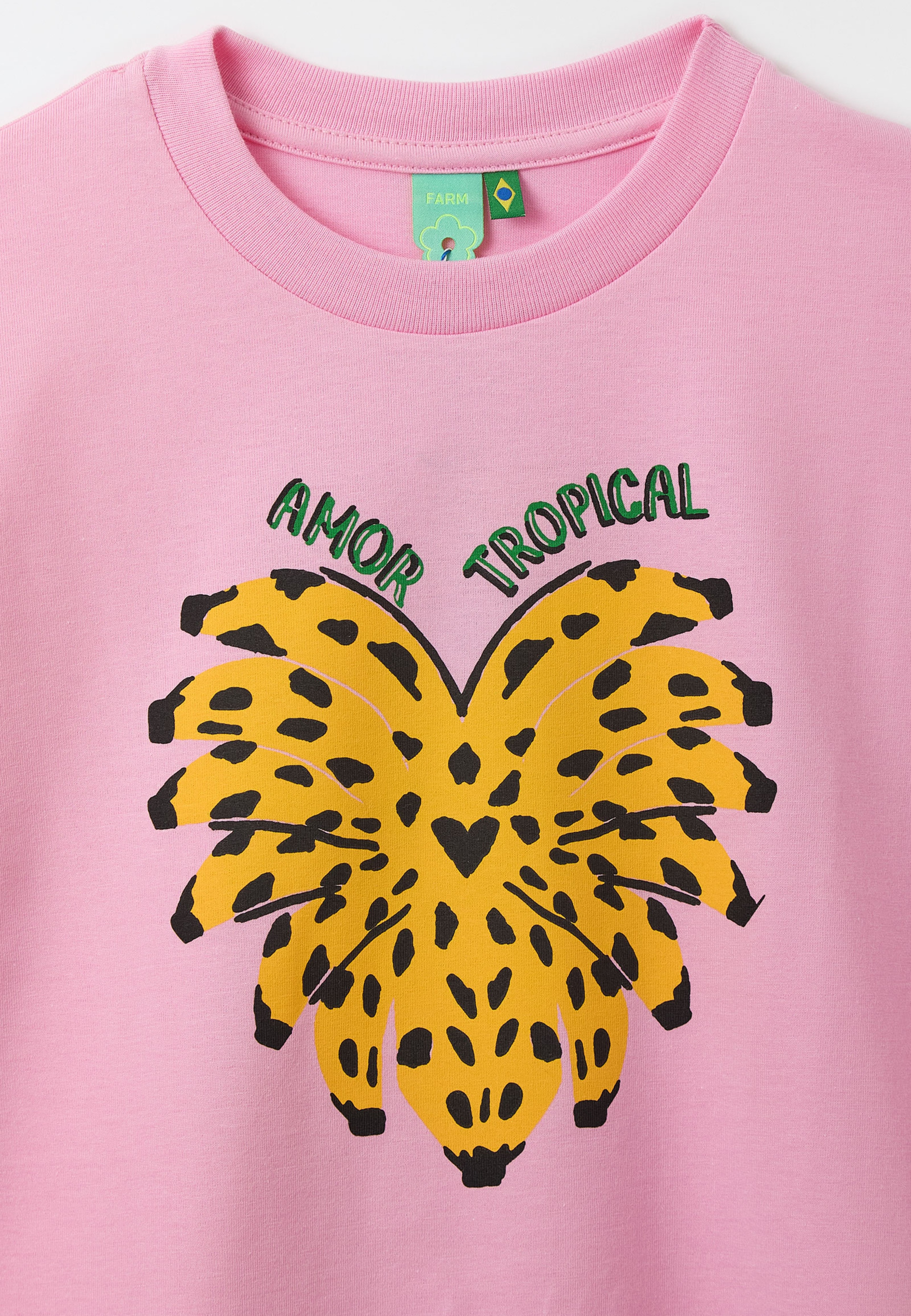 Camiseta Silk Amor Tropical