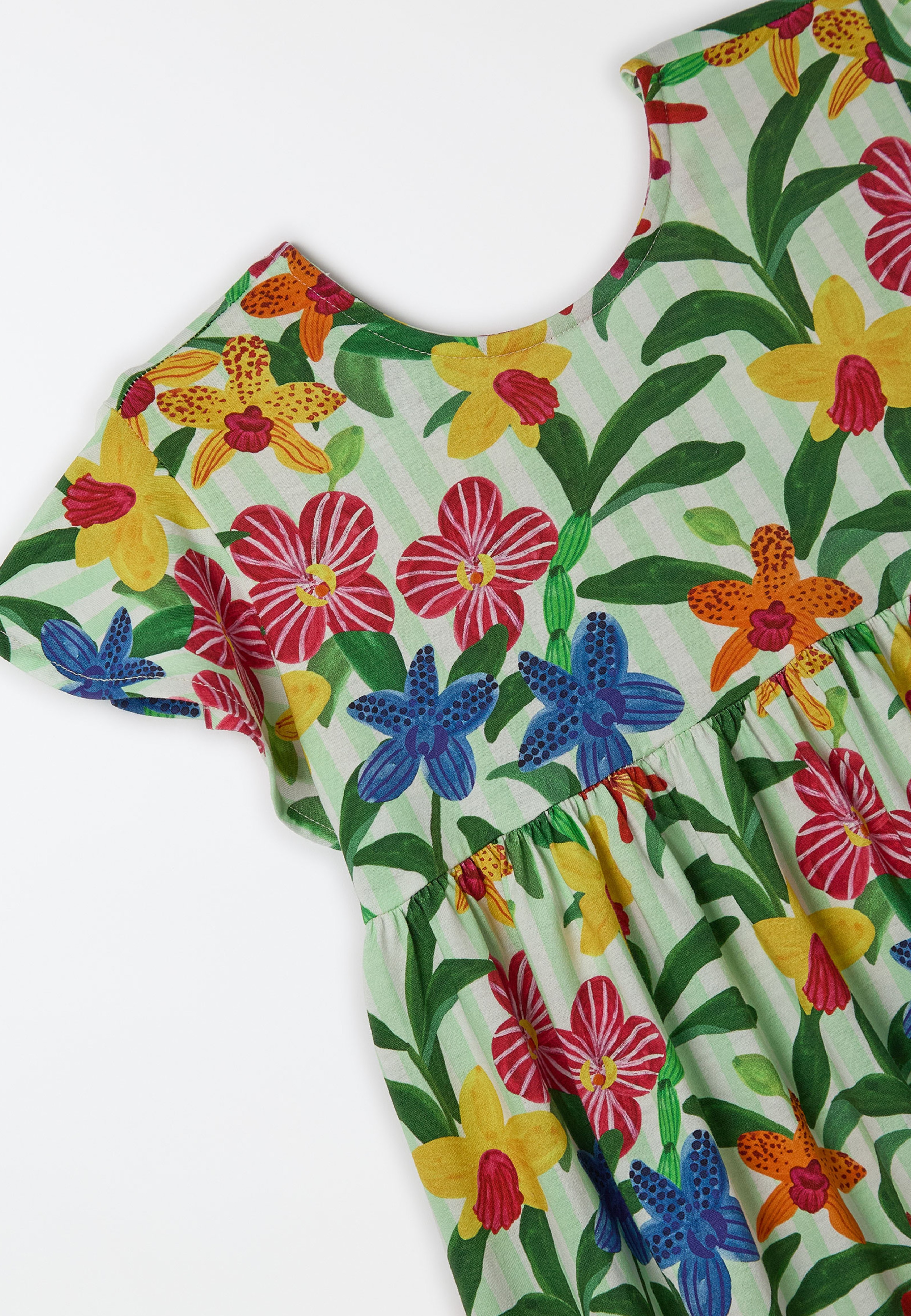Vestido Malha Orquidario