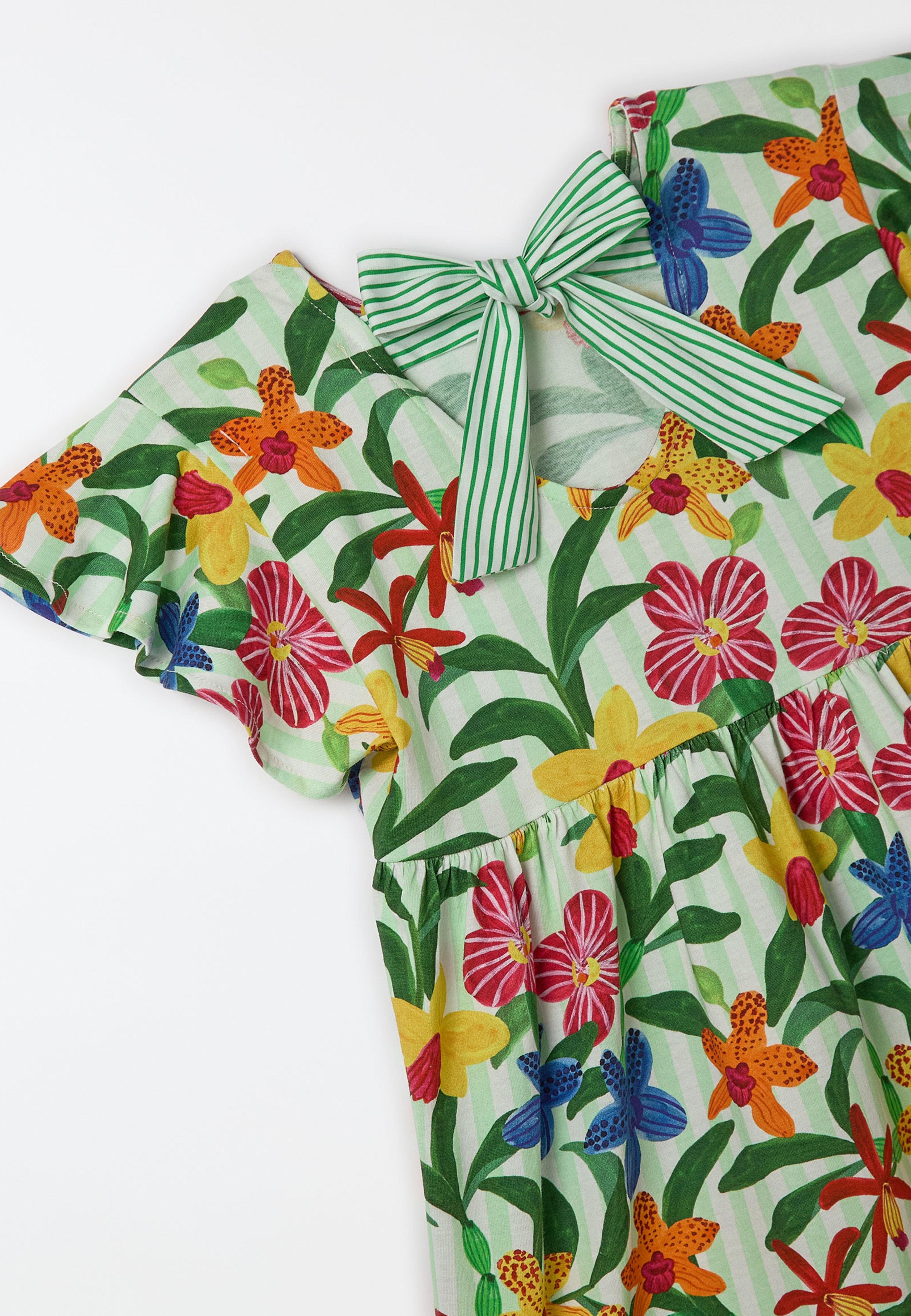 Vestido Malha Orquidario