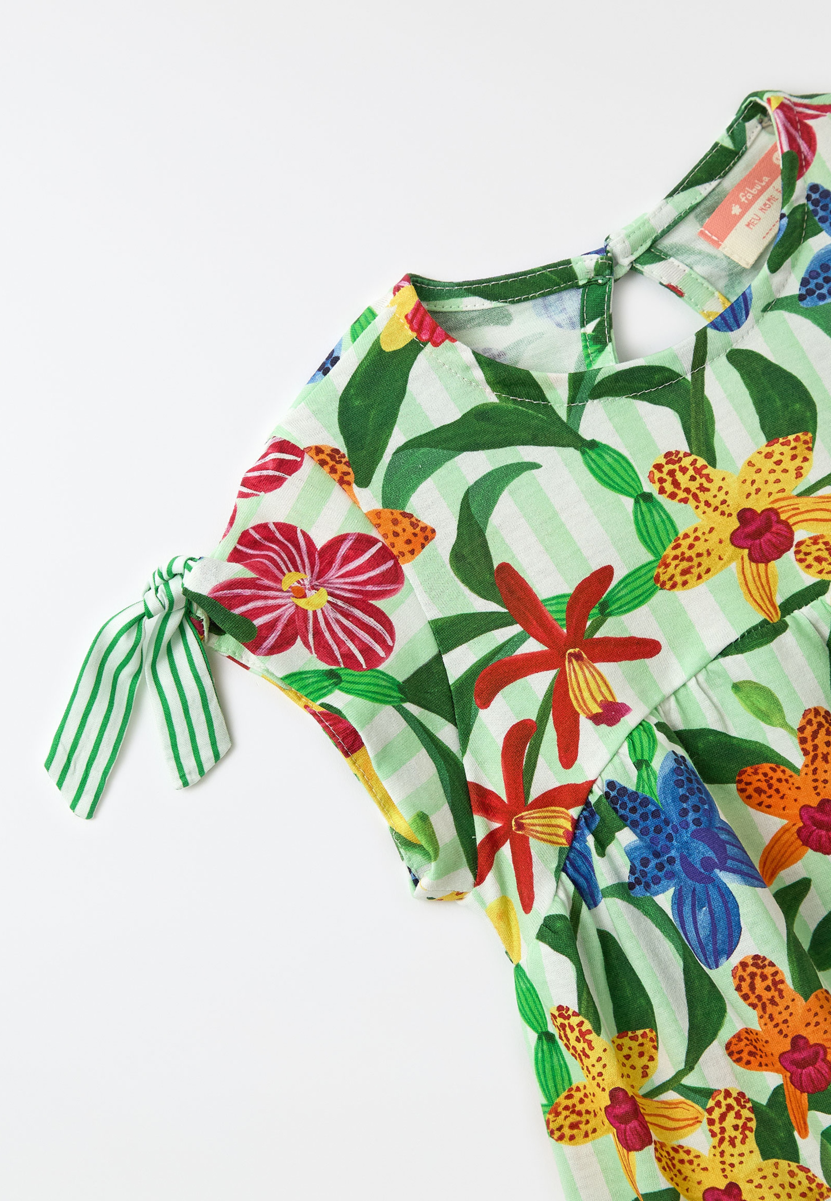 Vestido Bebe Malha Orquidario