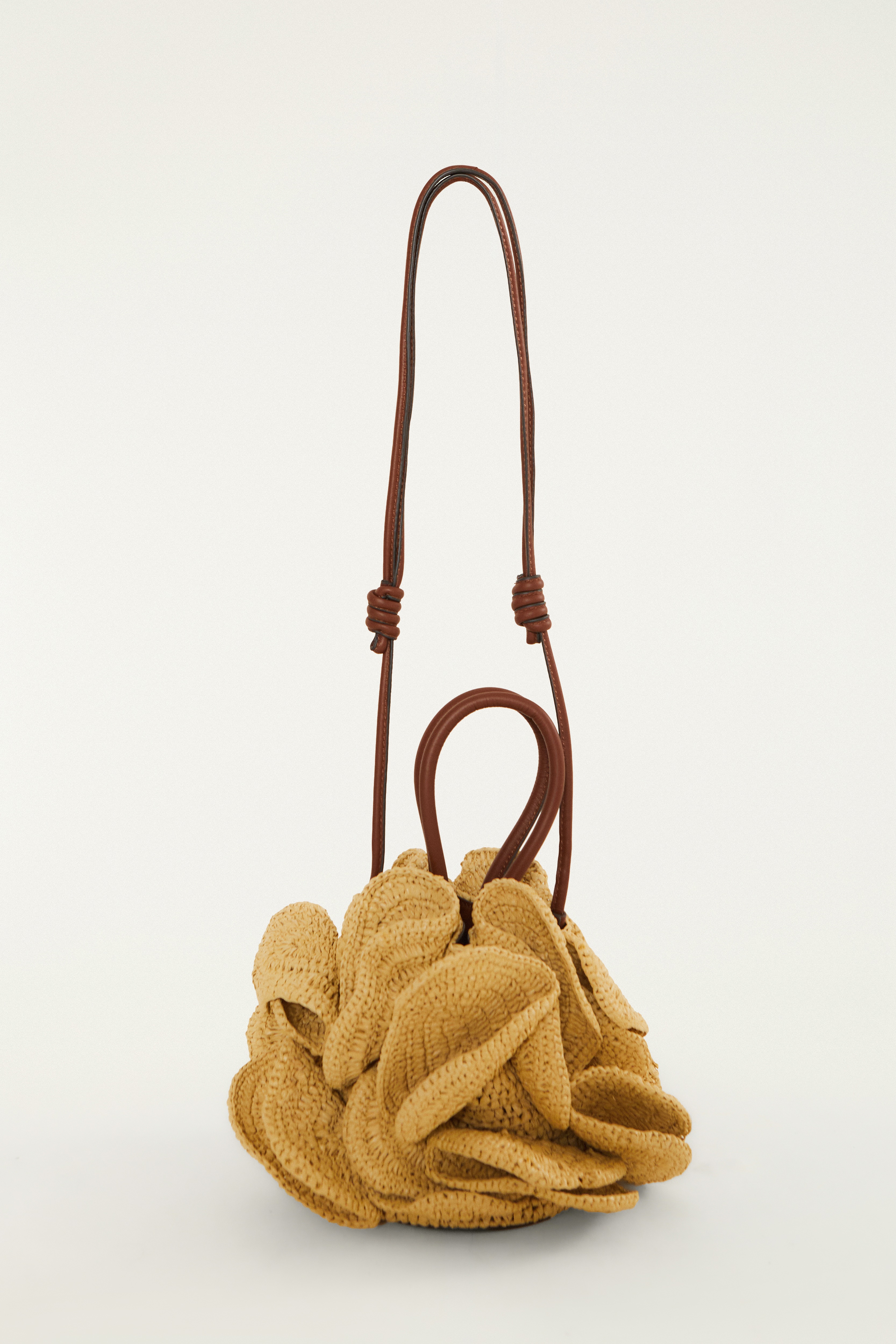 Bolsa Flor Ráfia