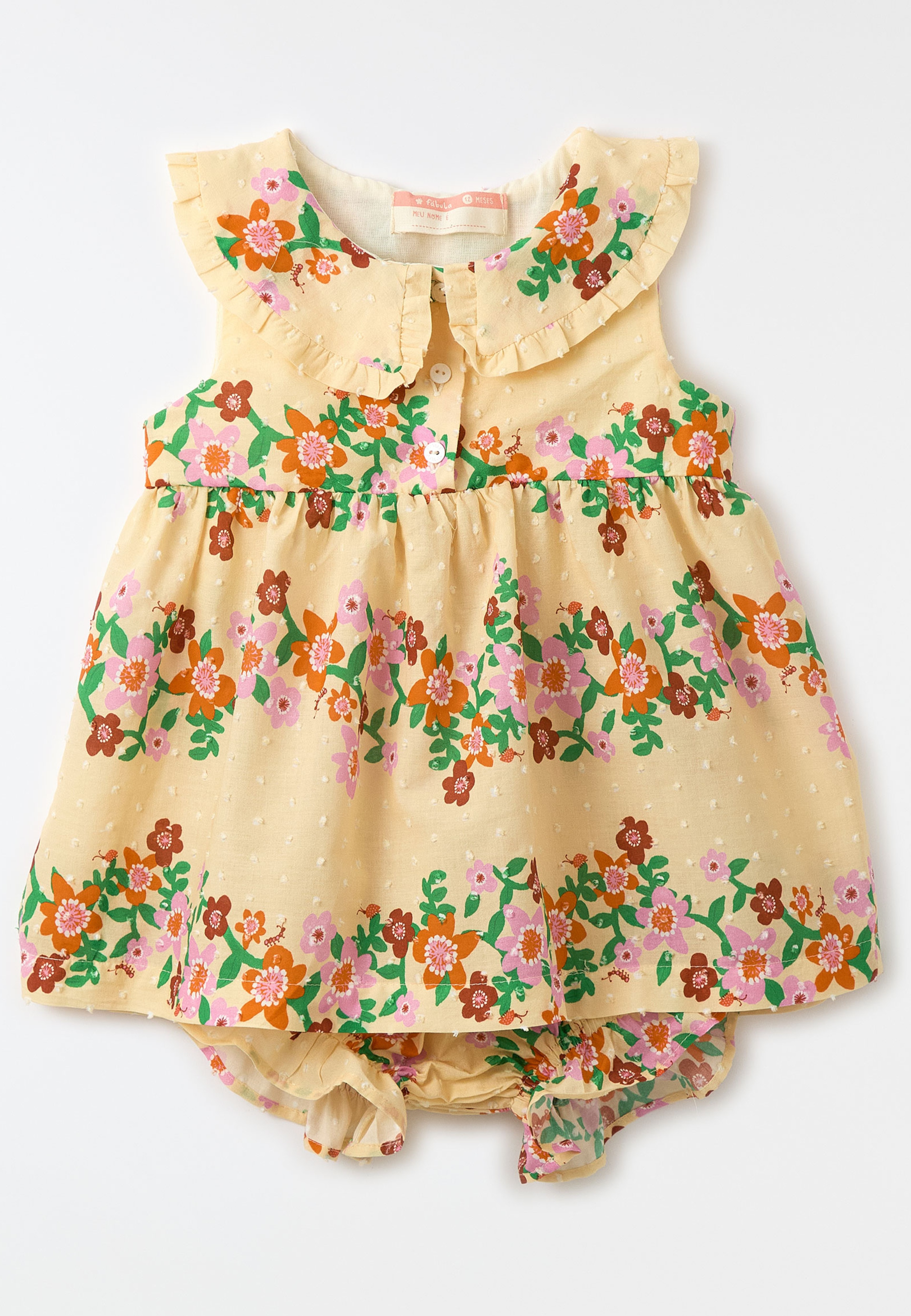Vestido Bebe Caminho Das Flores