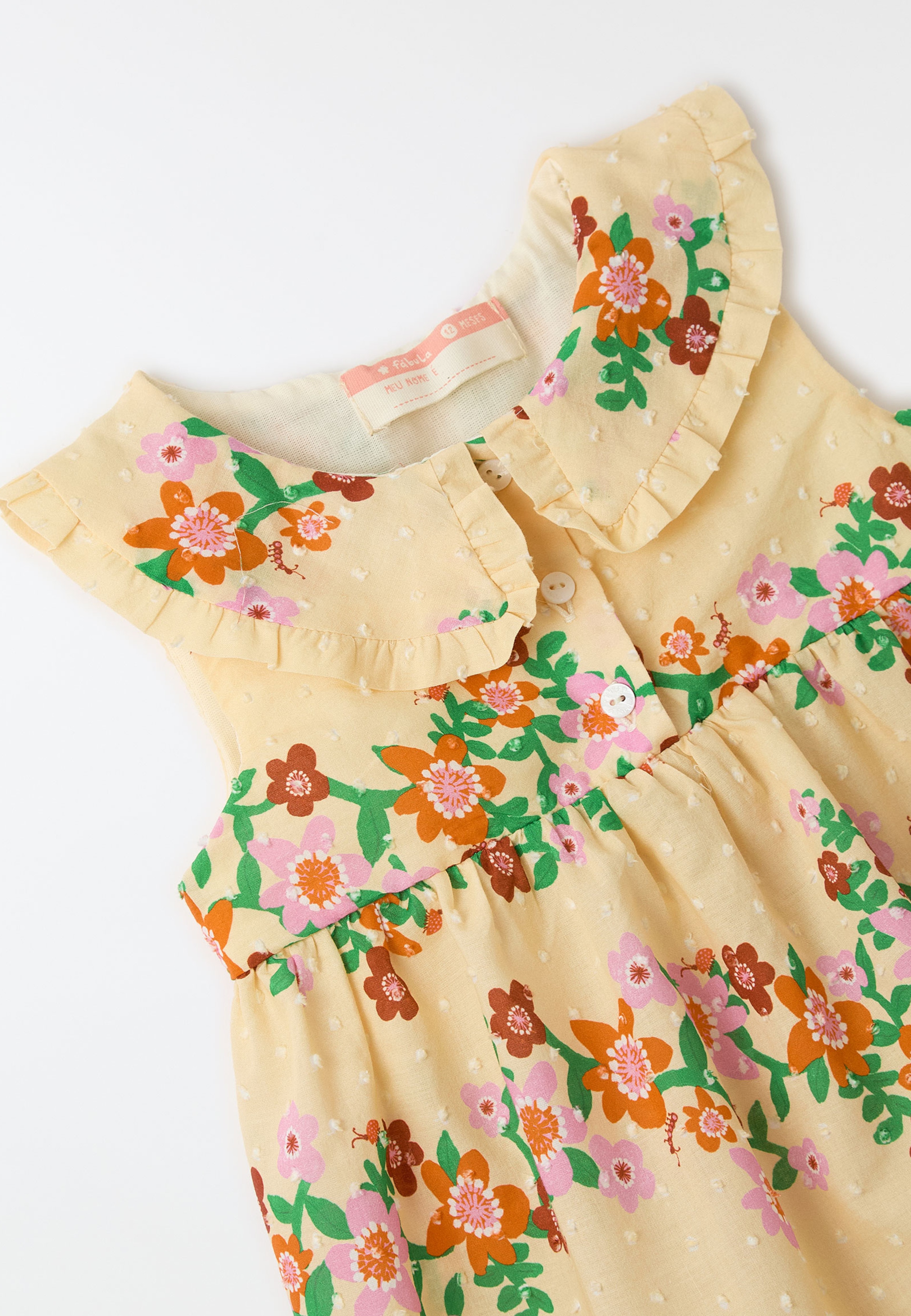 Vestido Bebe Caminho Das Flores