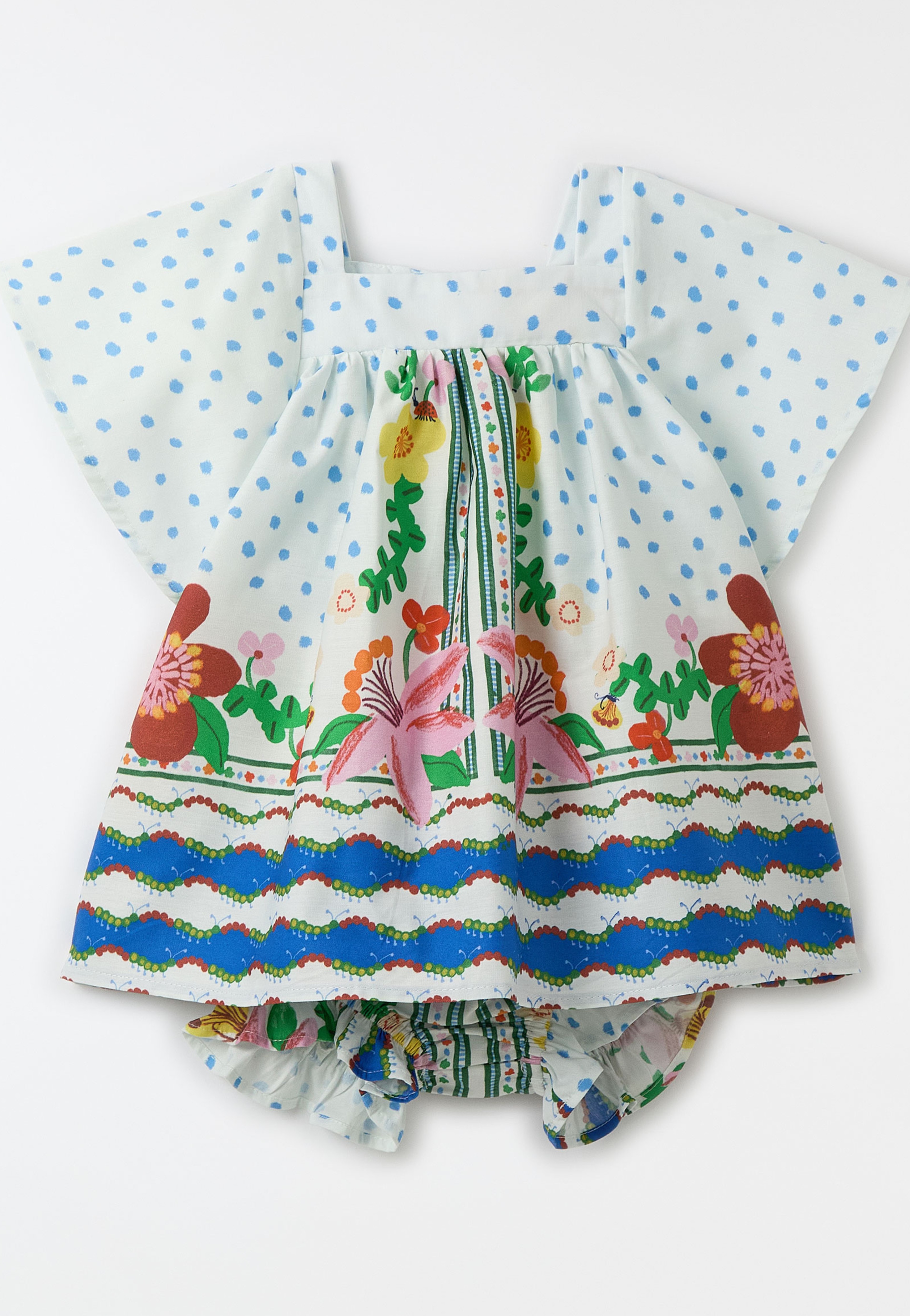 Vestido Bebe Caminho Das Flores Mini