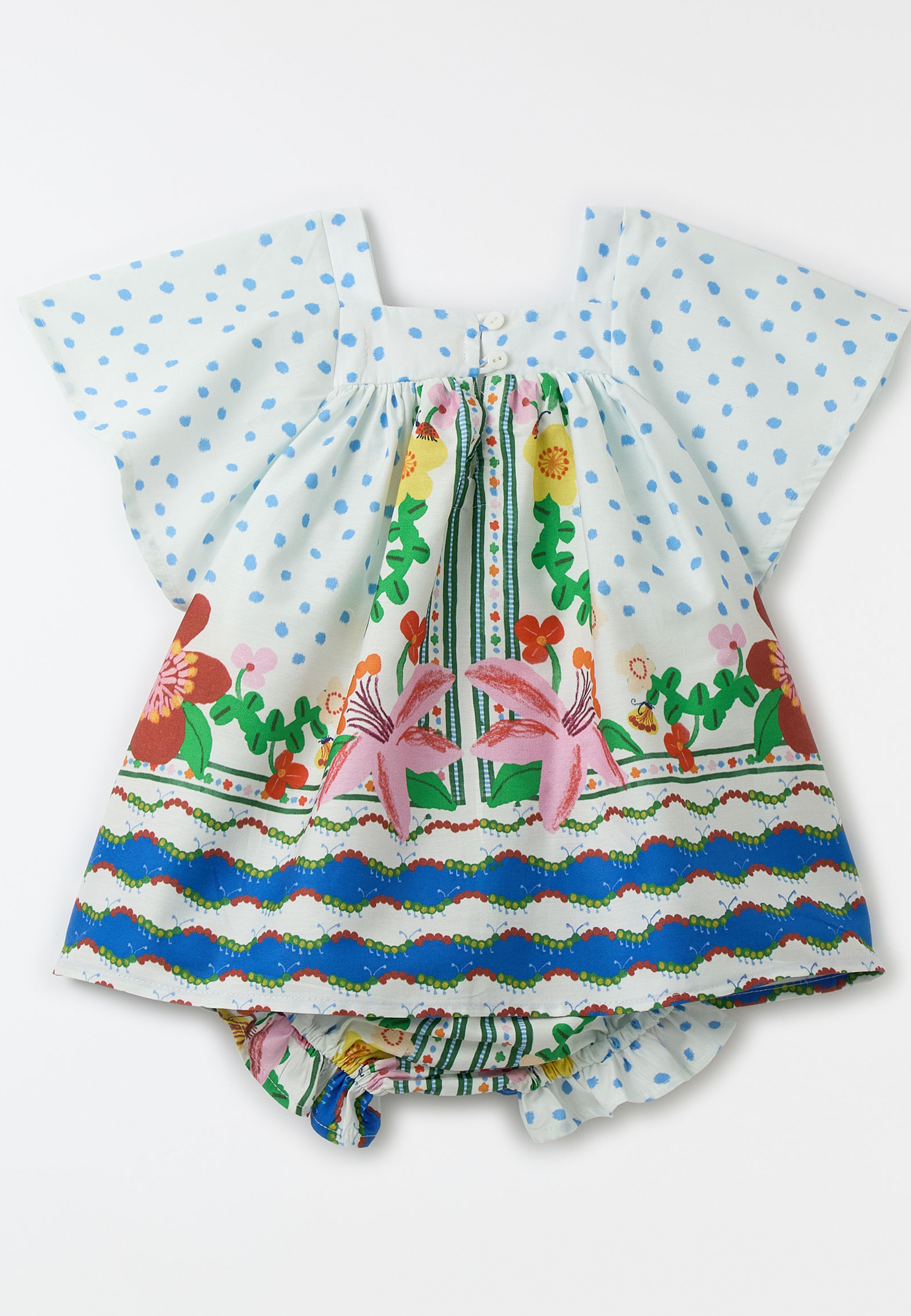 Vestido Bebe Caminho Das Flores Mini