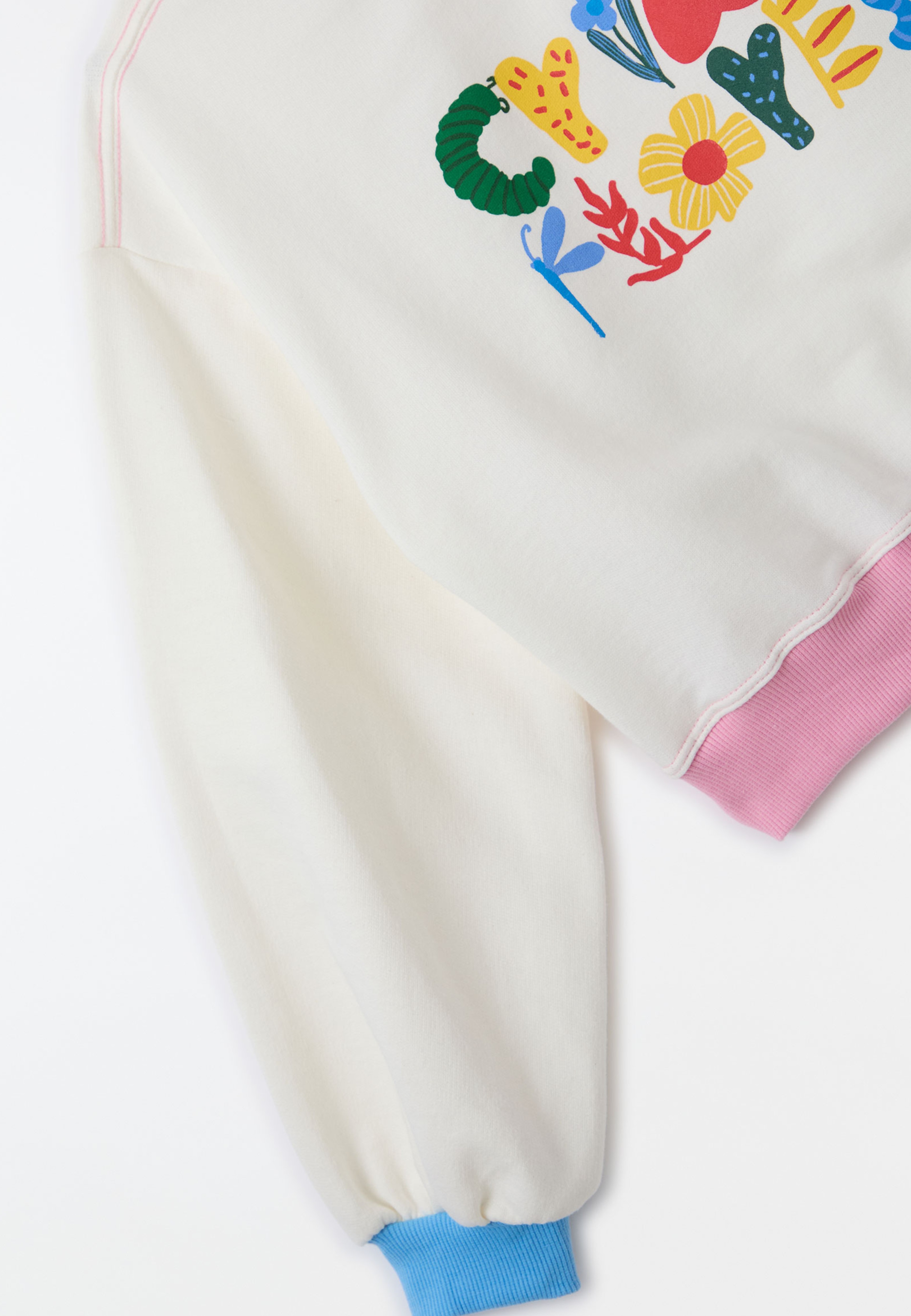 Casaco Moletom Silk Criar Flores