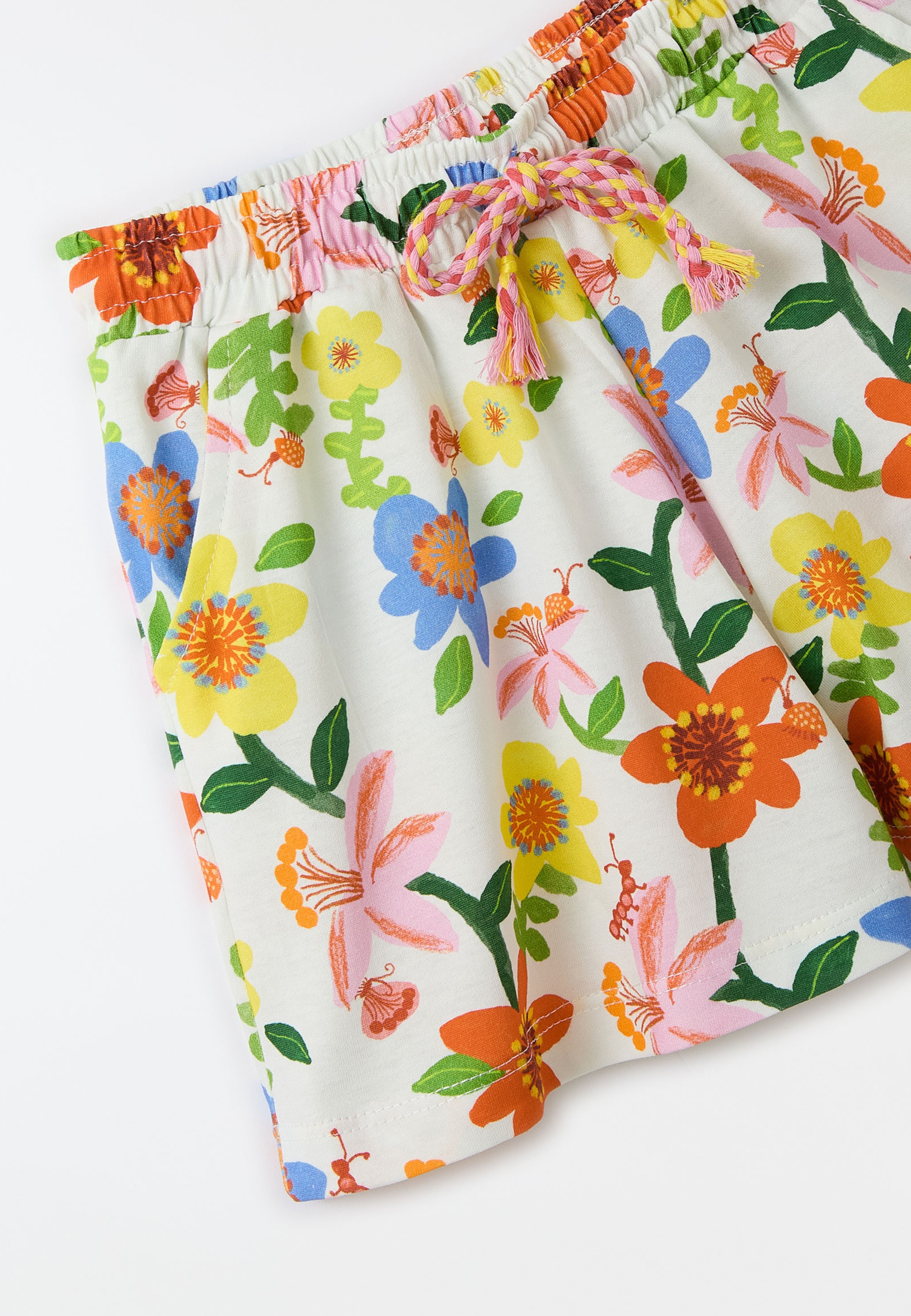 Short Malha Caminho Das Flores