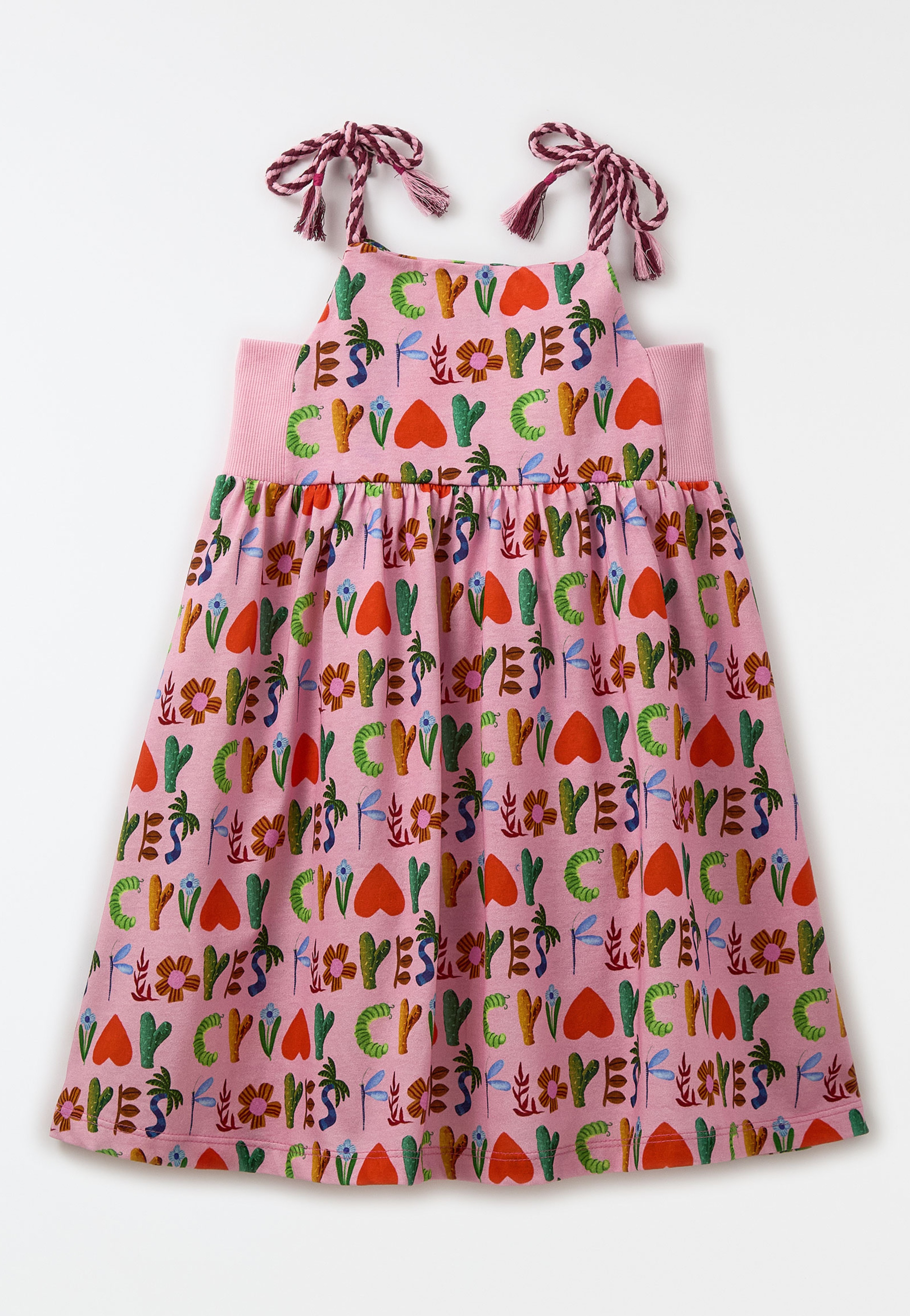 Vestido Malha Criar Flores