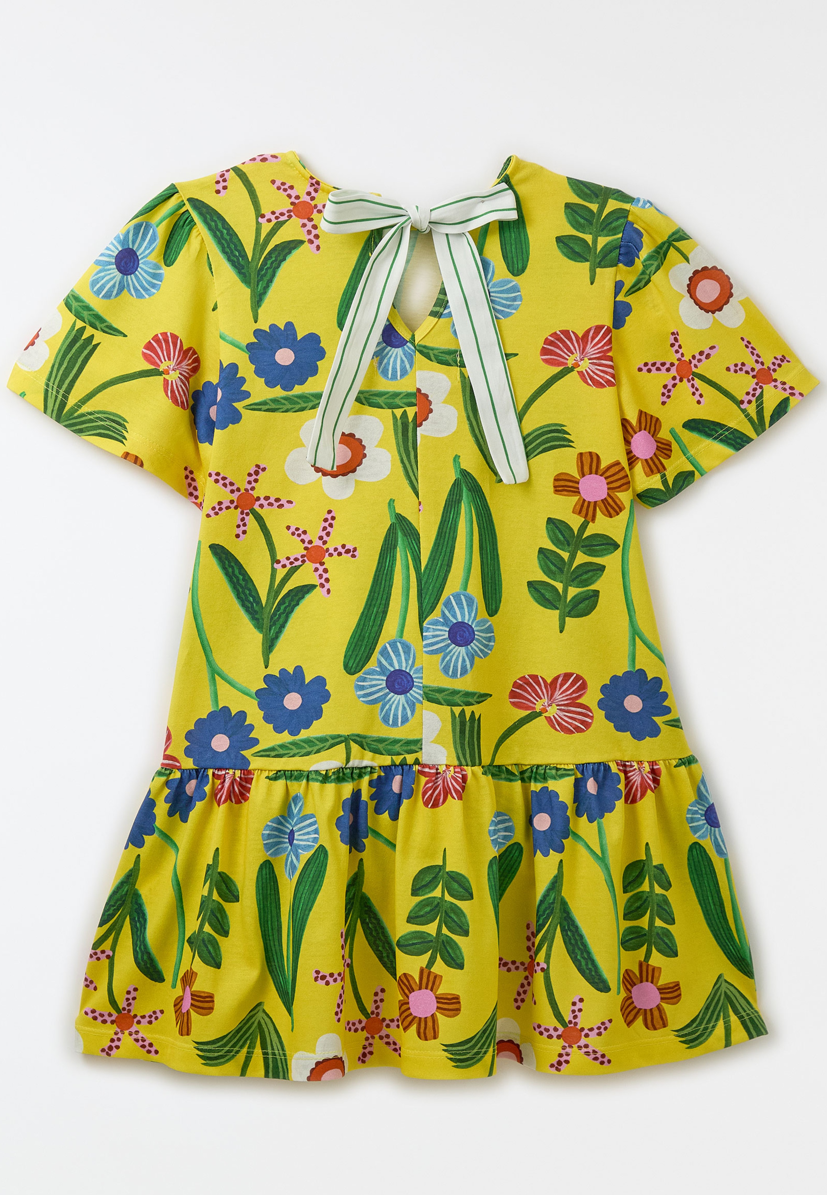 Vestido Malha Diario De Flor