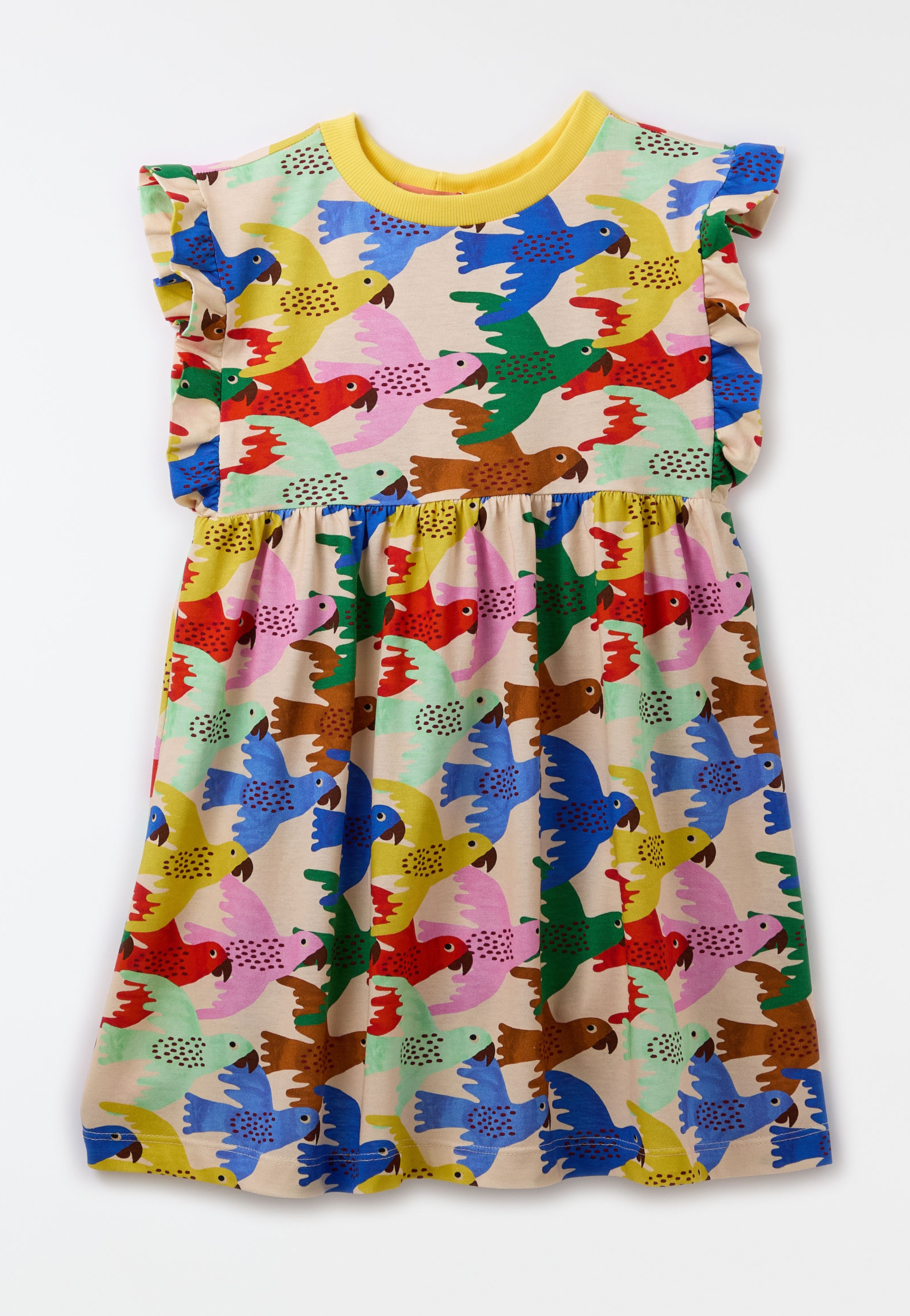 Vestido Malha Voo Dos Passaros
