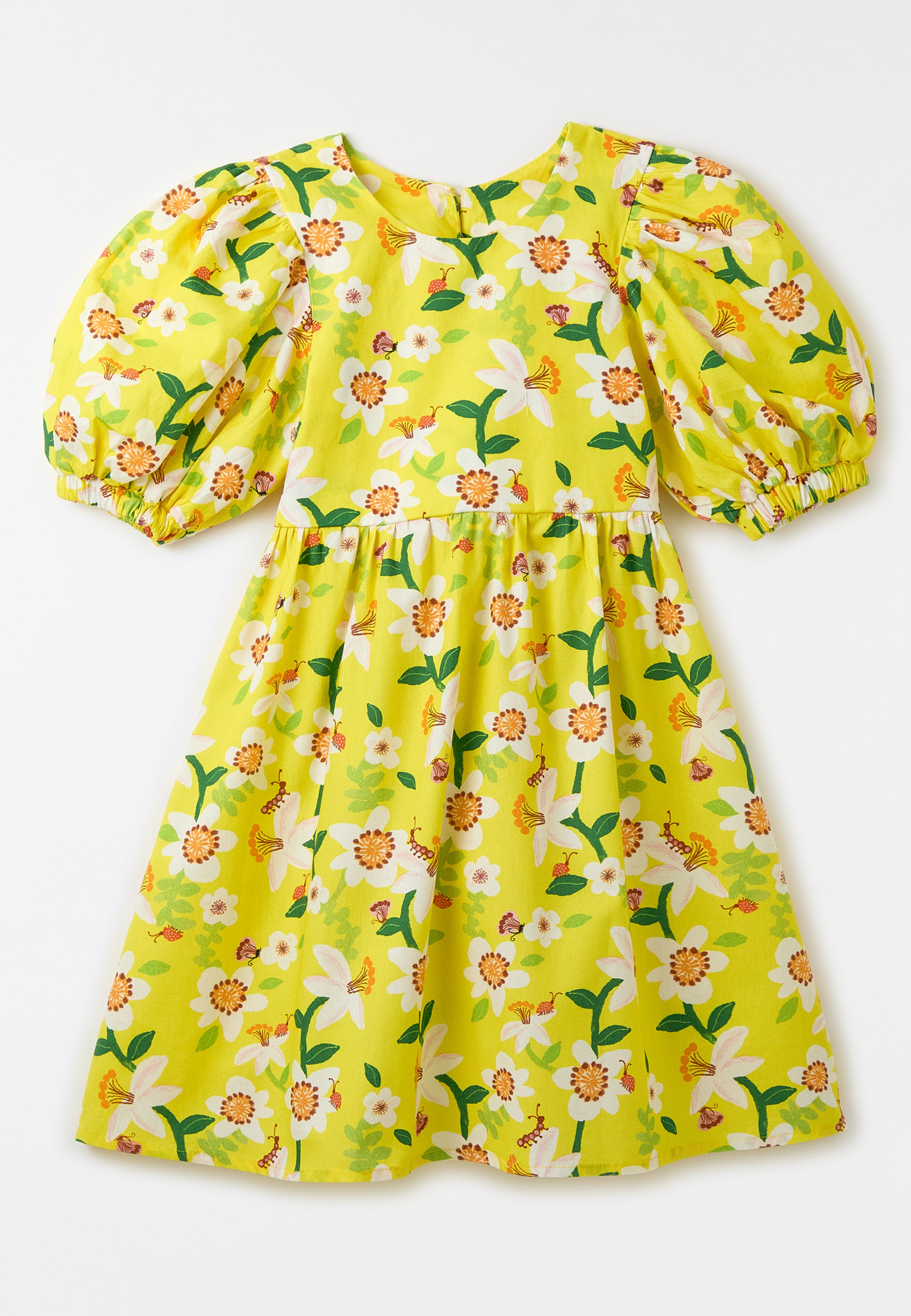 Vestido Caminho Das Flores Mg Areia