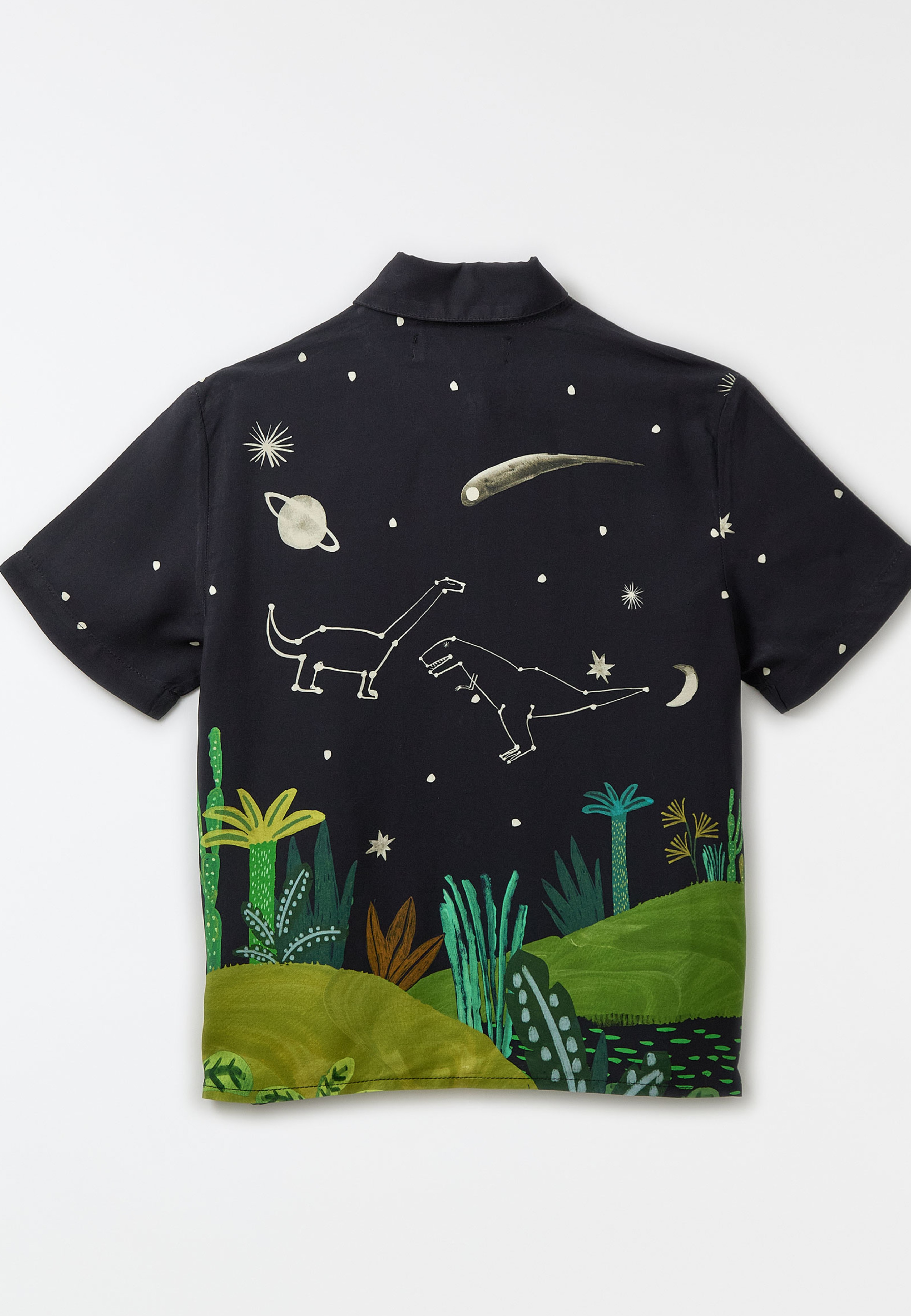 Camisa Noite Do Dino