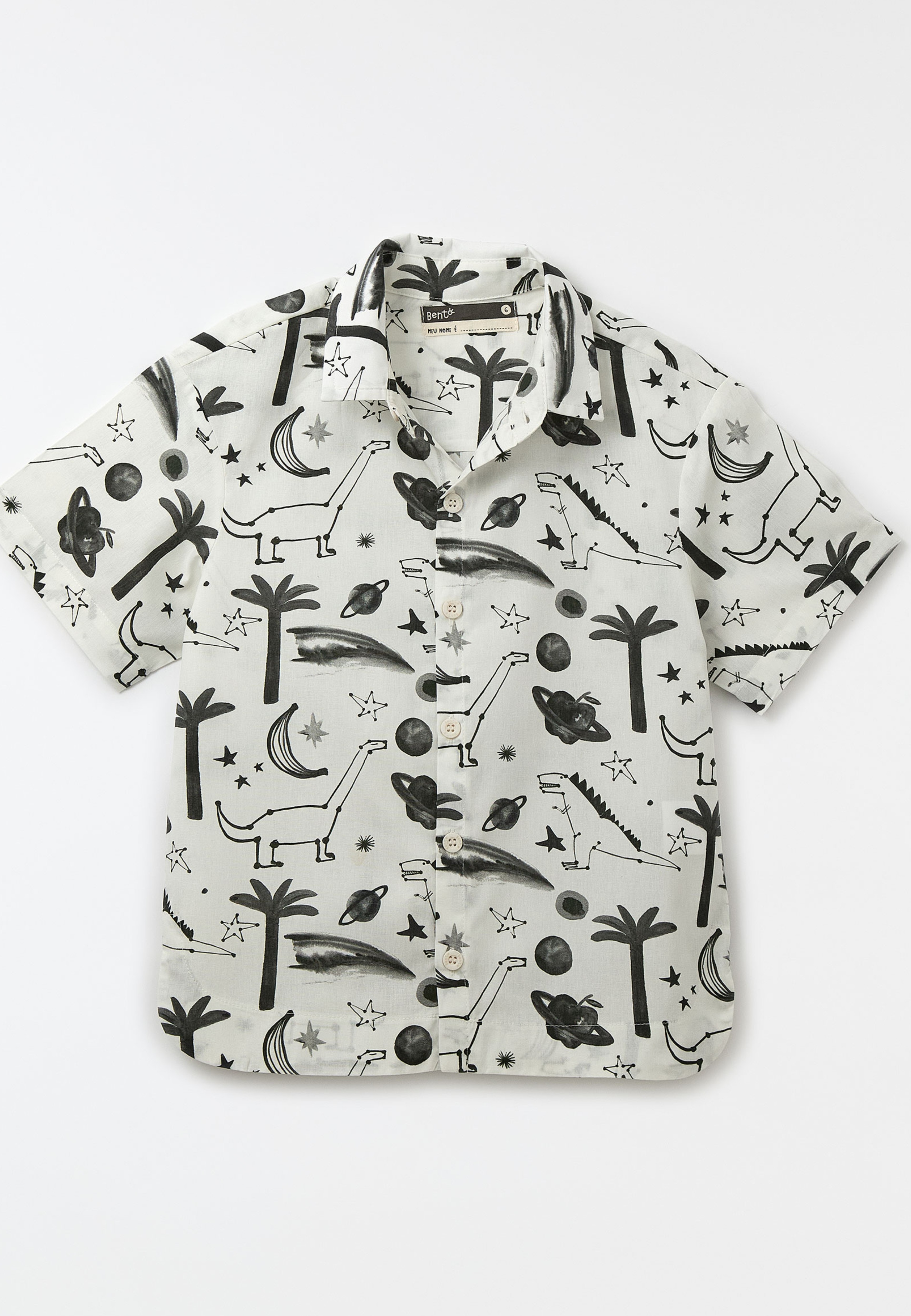 Camisa Noite Do Dino Pb