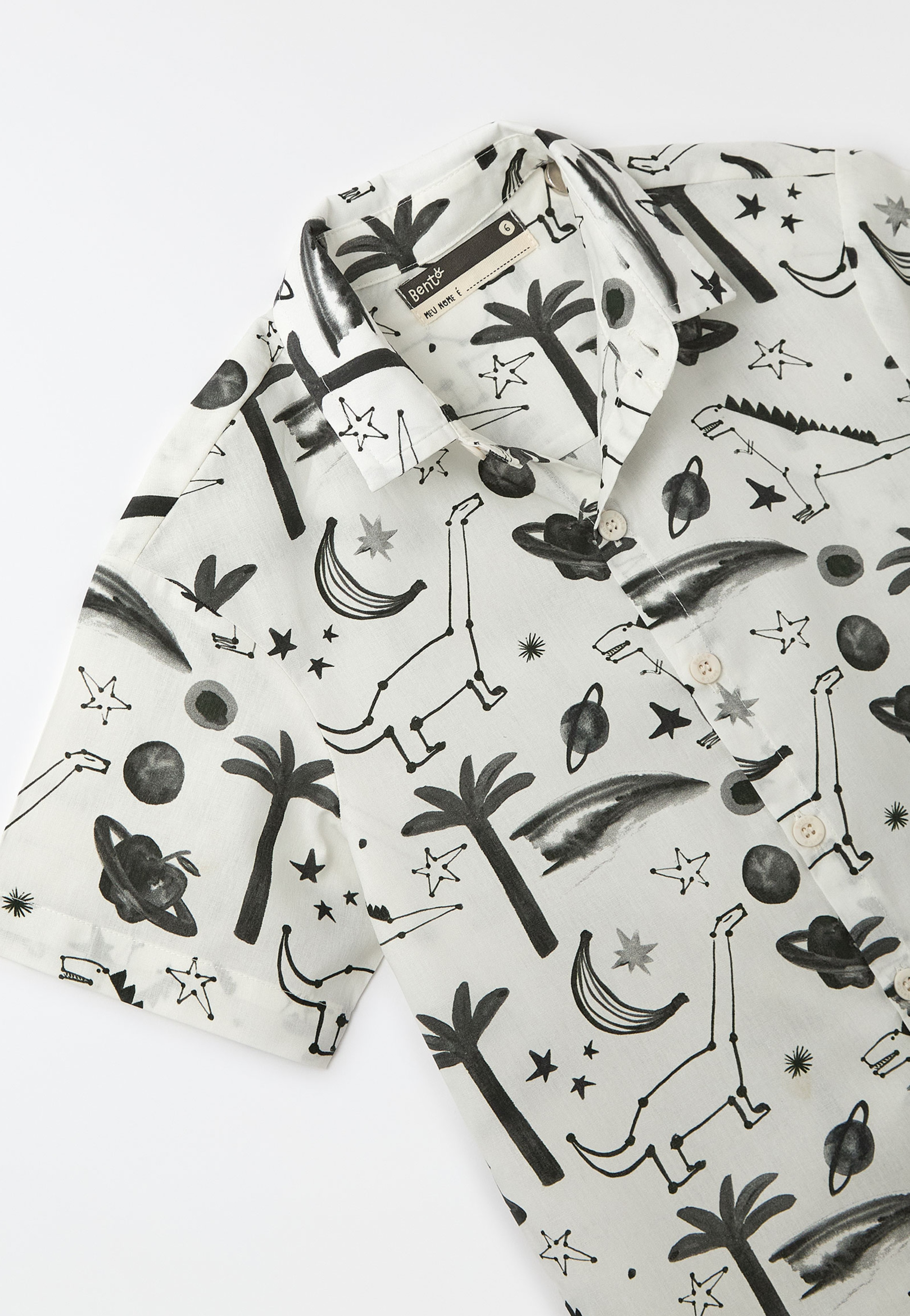 Camisa Noite Do Dino Pb