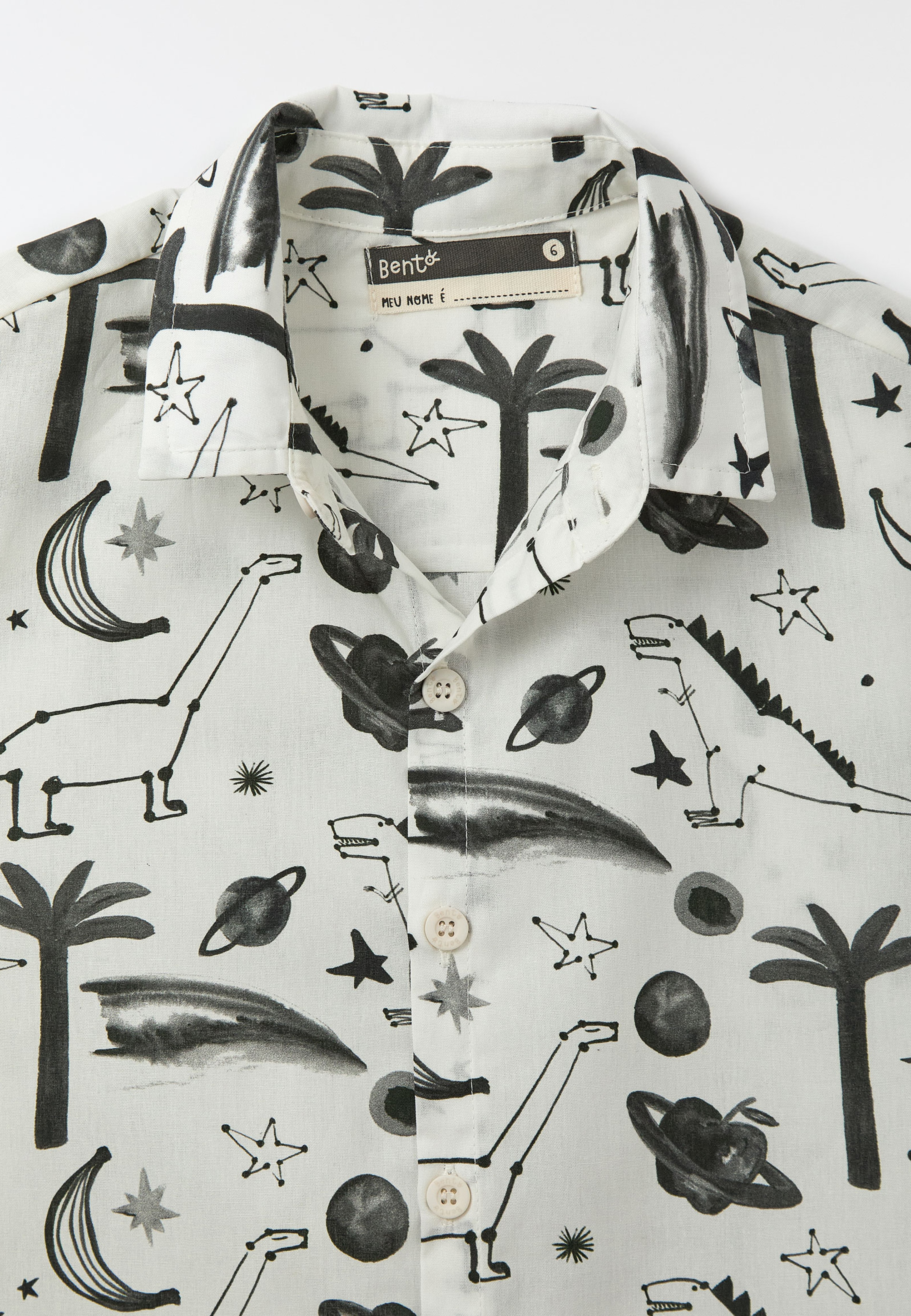 Camisa Noite Do Dino Pb
