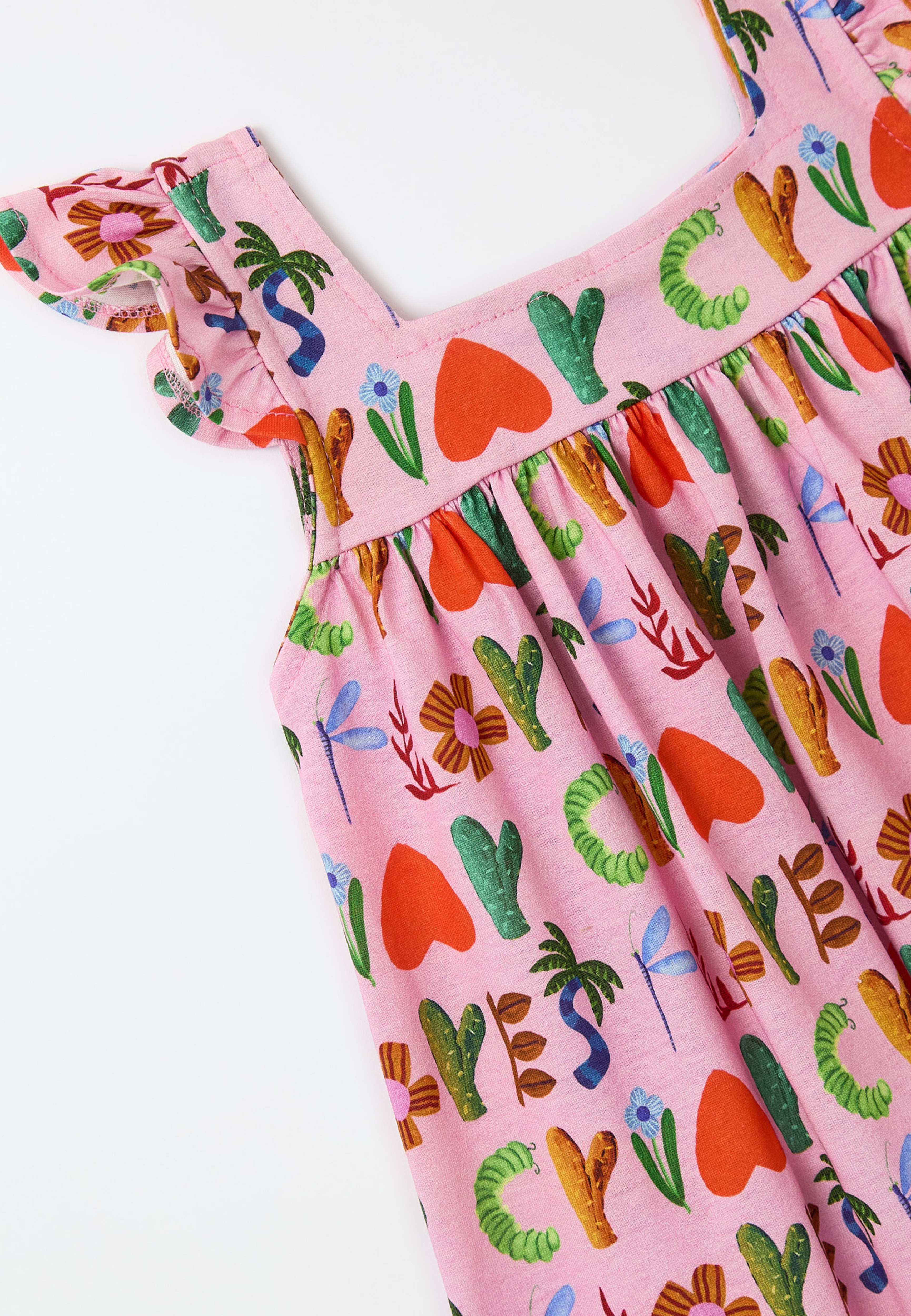 Vestido Bebe Malha Criar Flores