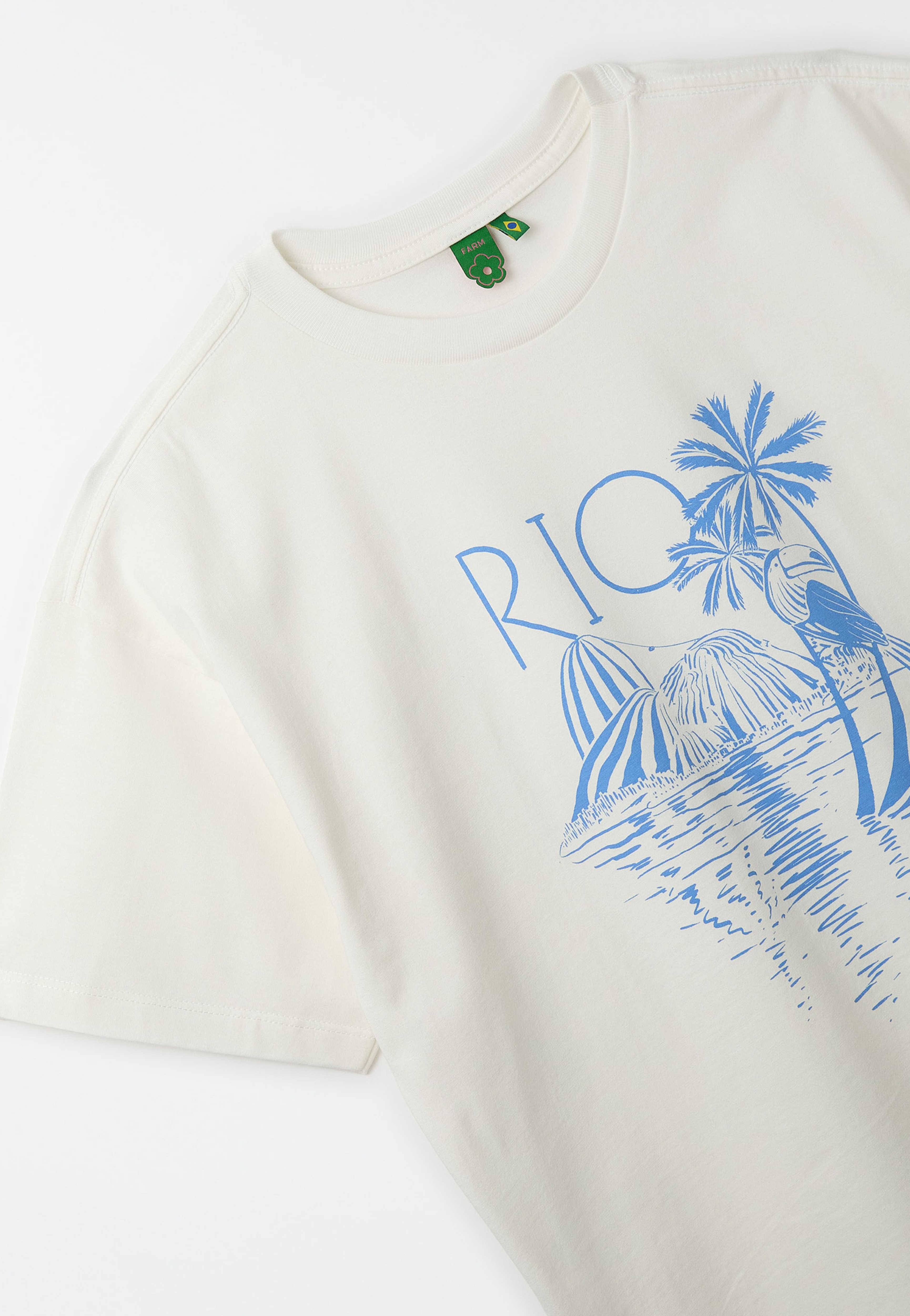Camiseta Silk Mistura Tropical