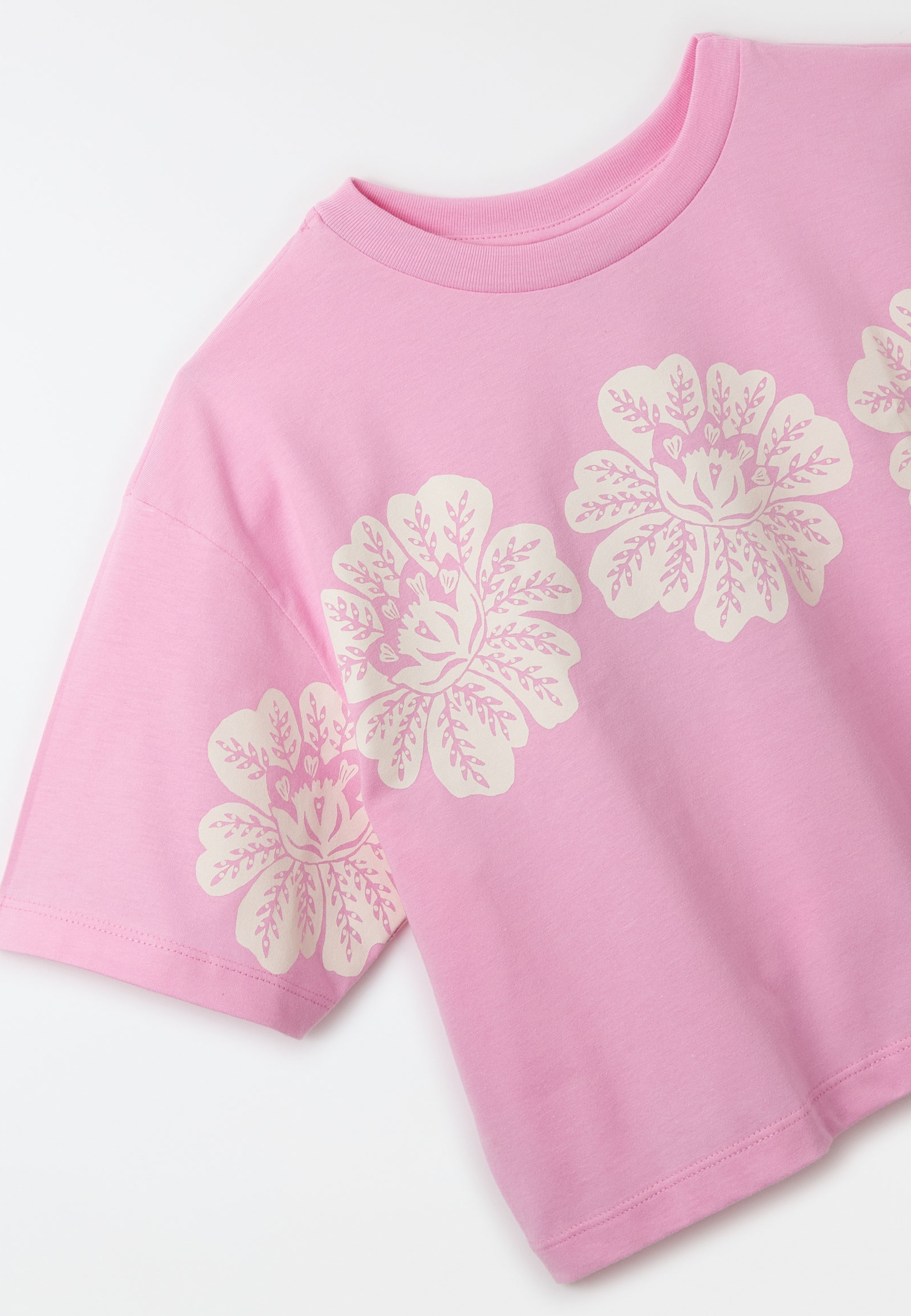 Camiseta Silk Paraiso Floral