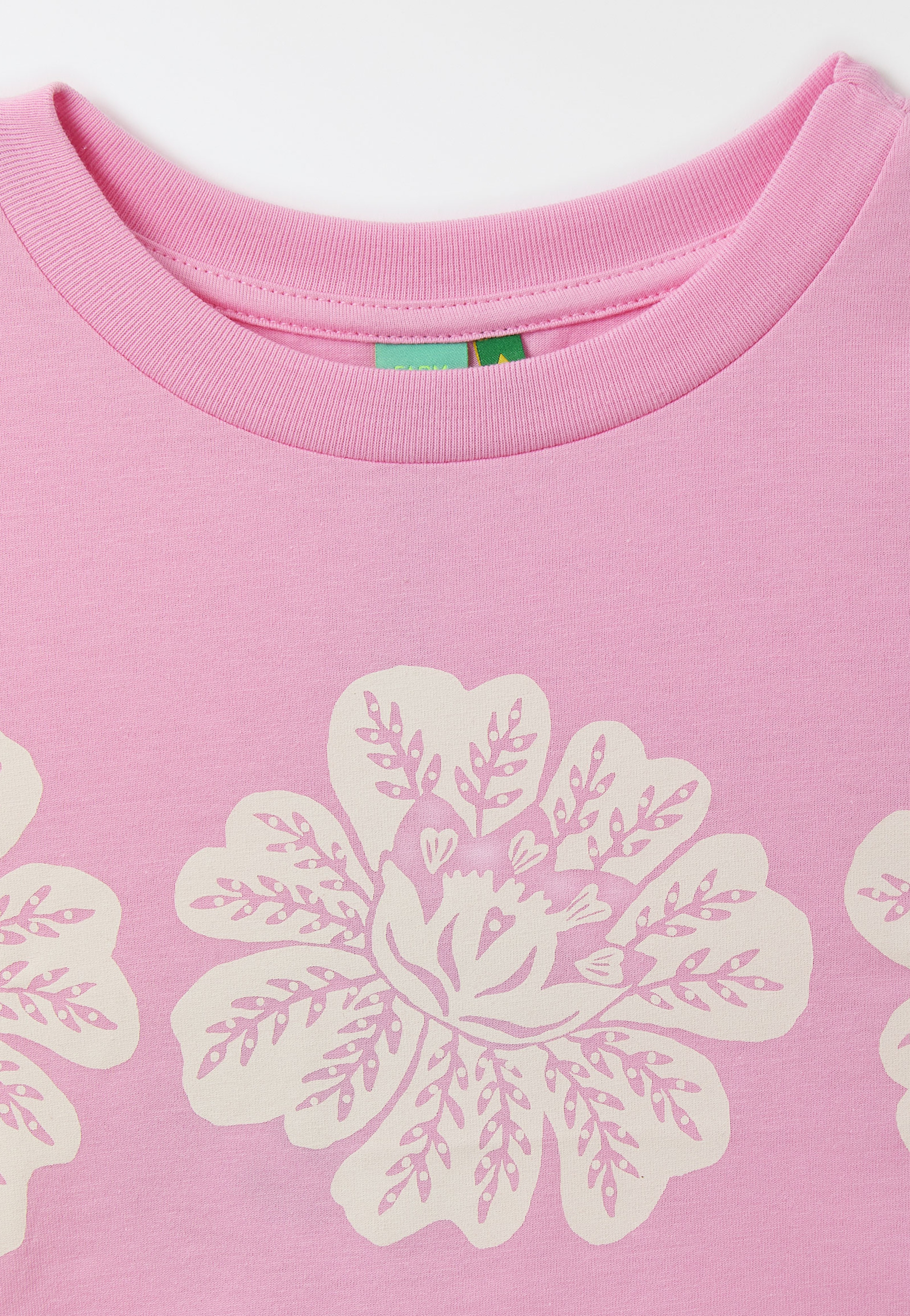 Camiseta Silk Paraiso Floral