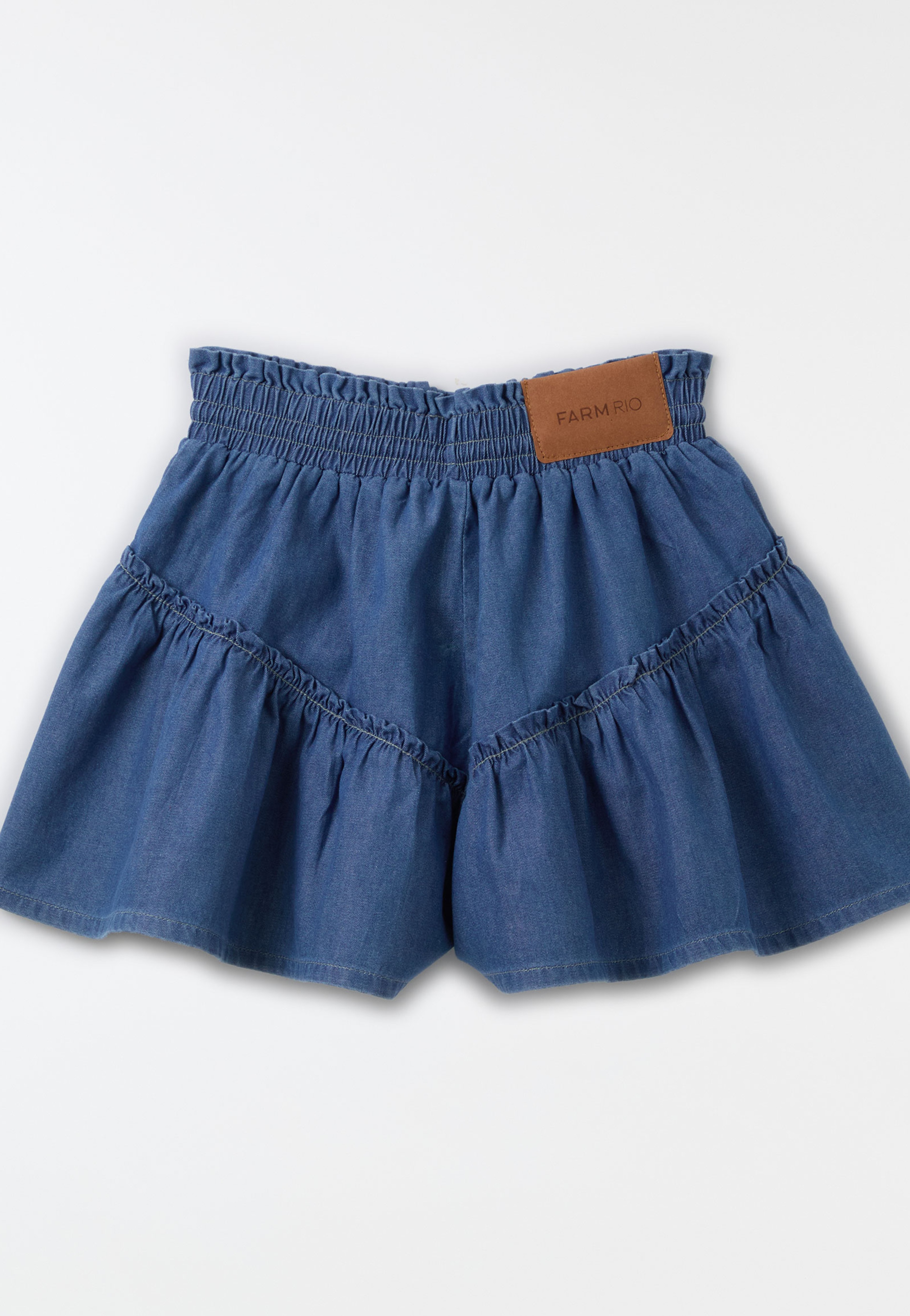 Short Jeans Indigo Leve