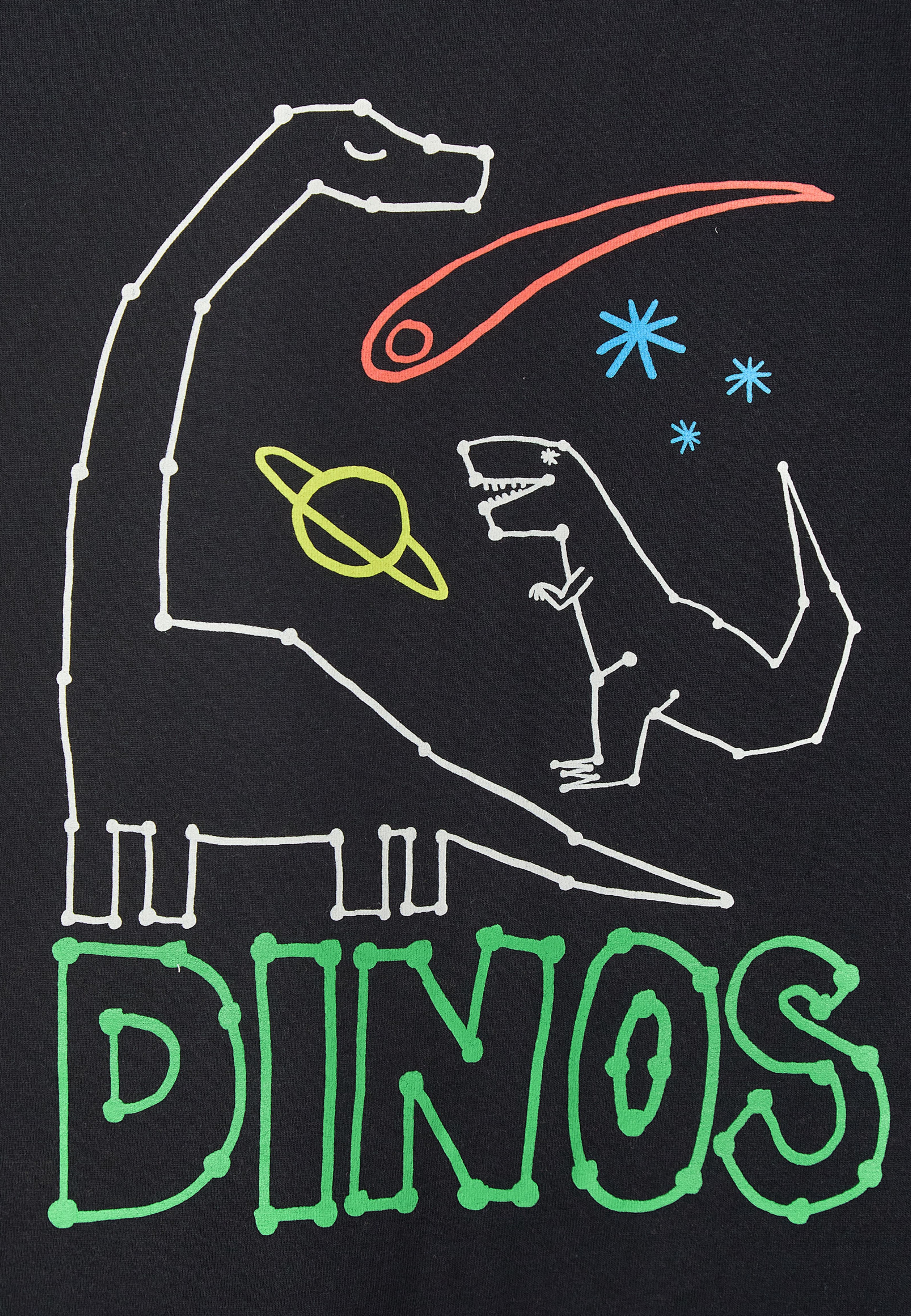 Camiseta Silk Noite Do Dino
