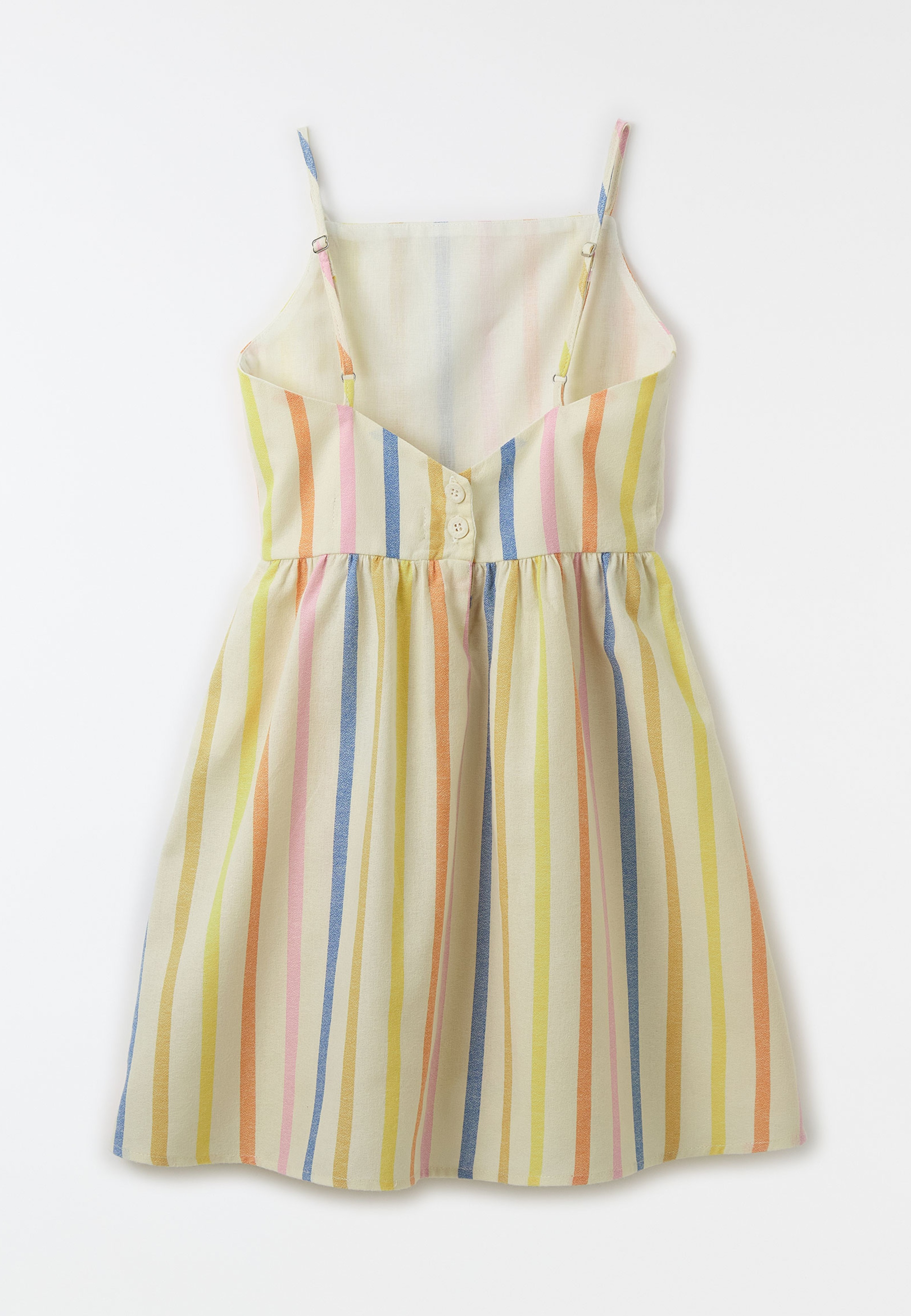 Vestido Listra Cores Do Cerrado