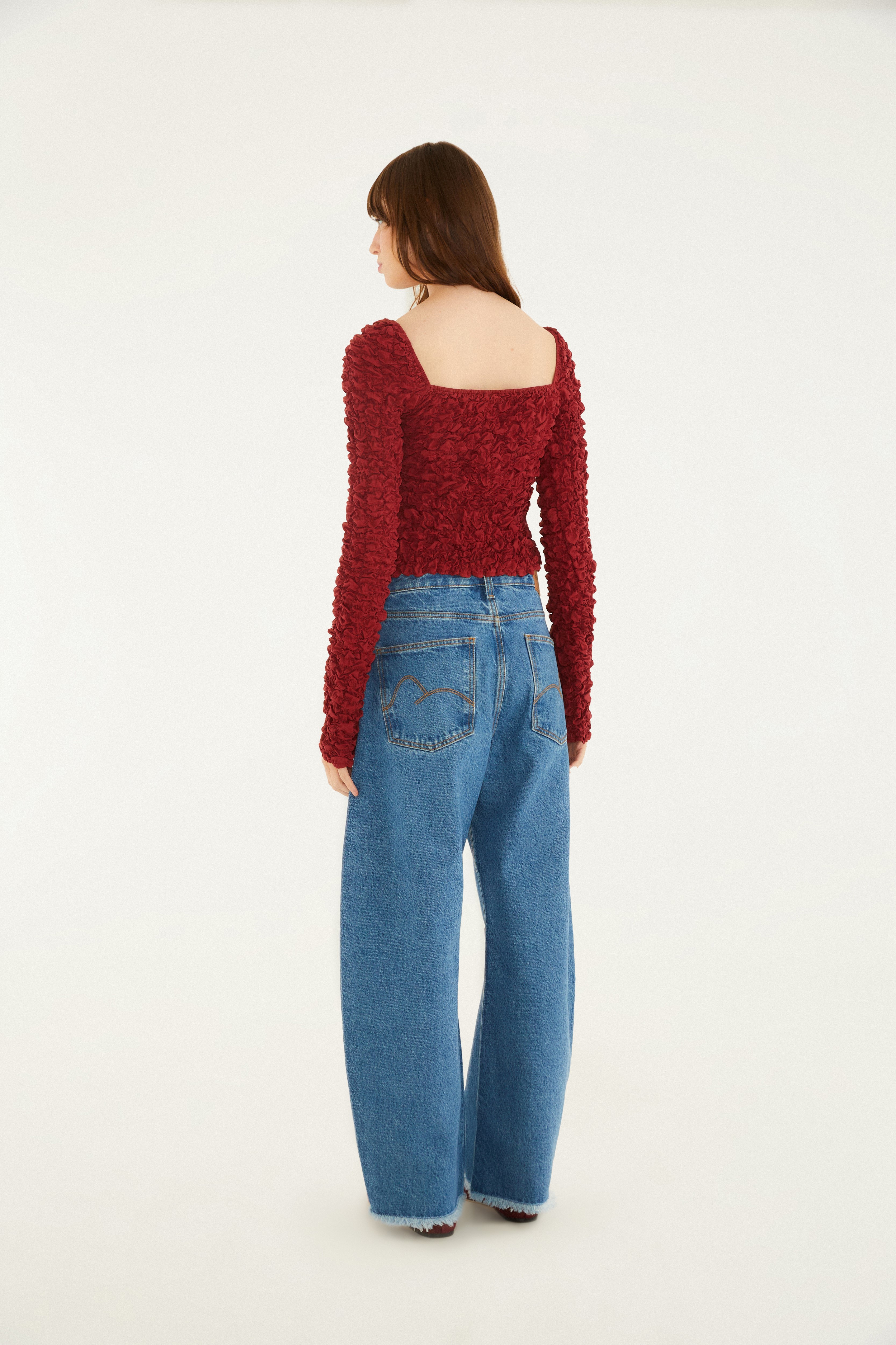Calça Jeans Barrel