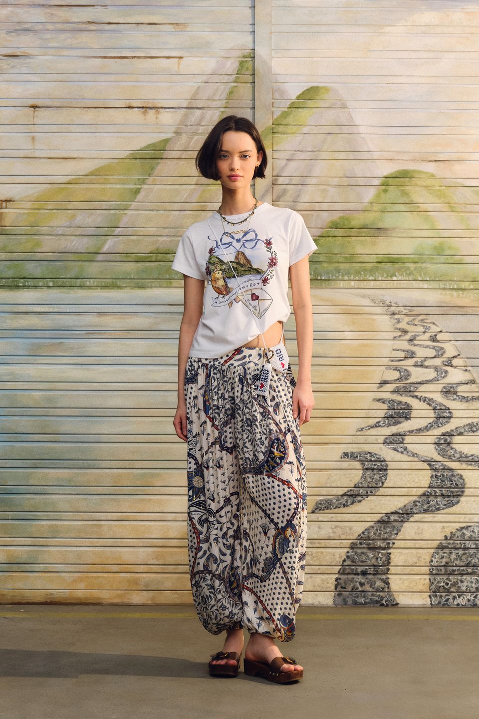 Calça Estampada Riviera