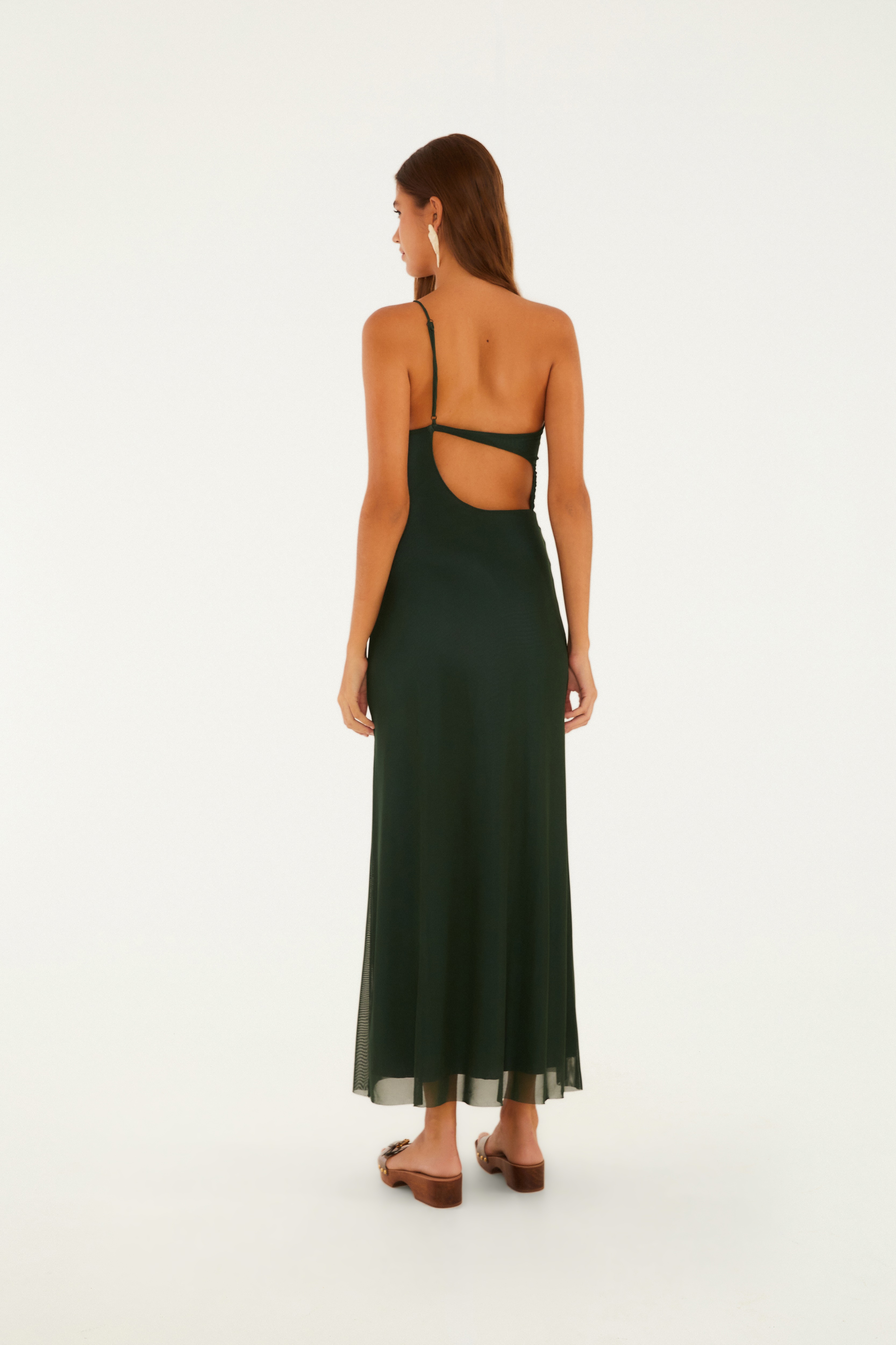 Vestido Longo Ombro Só