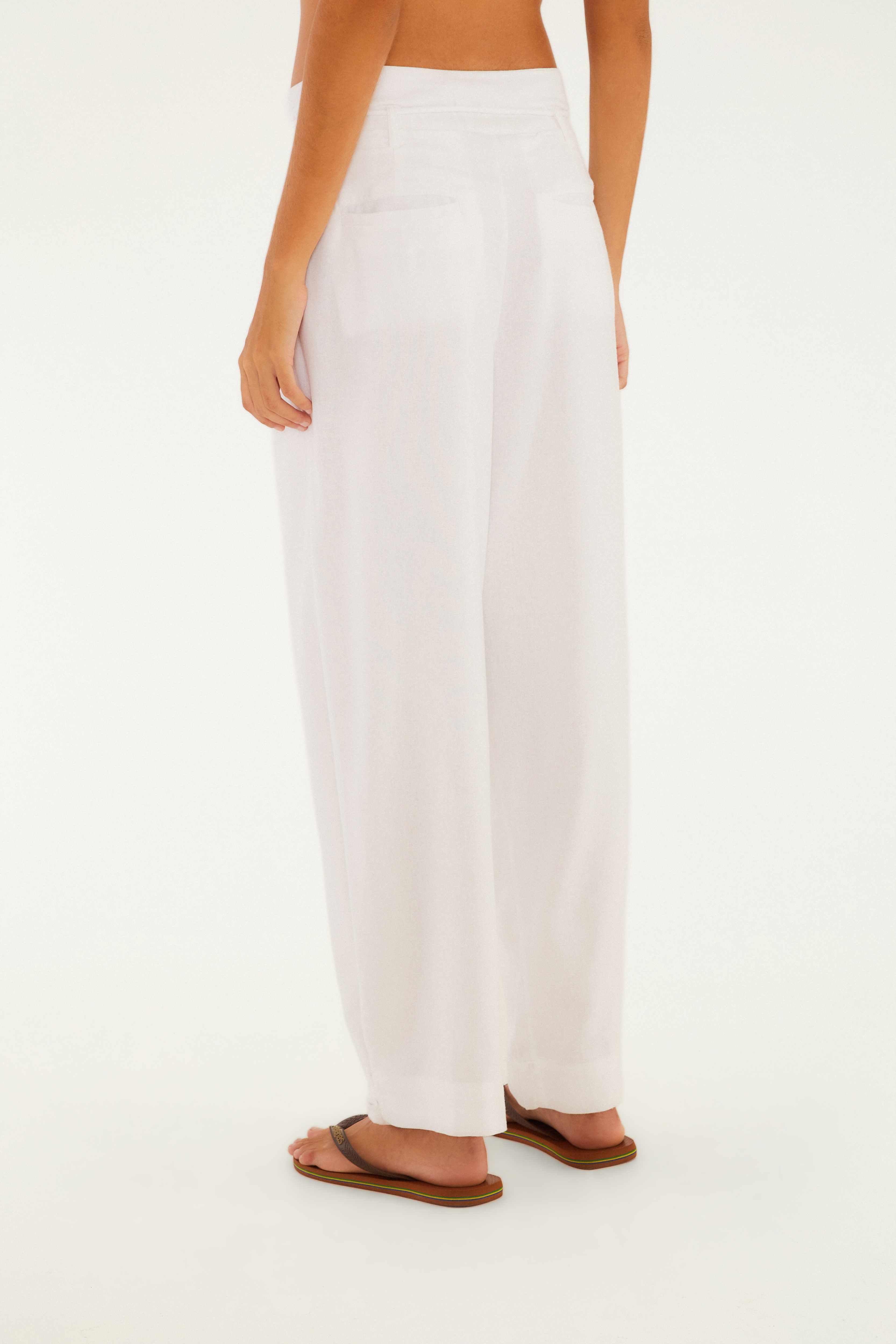Calça Clochard Linho