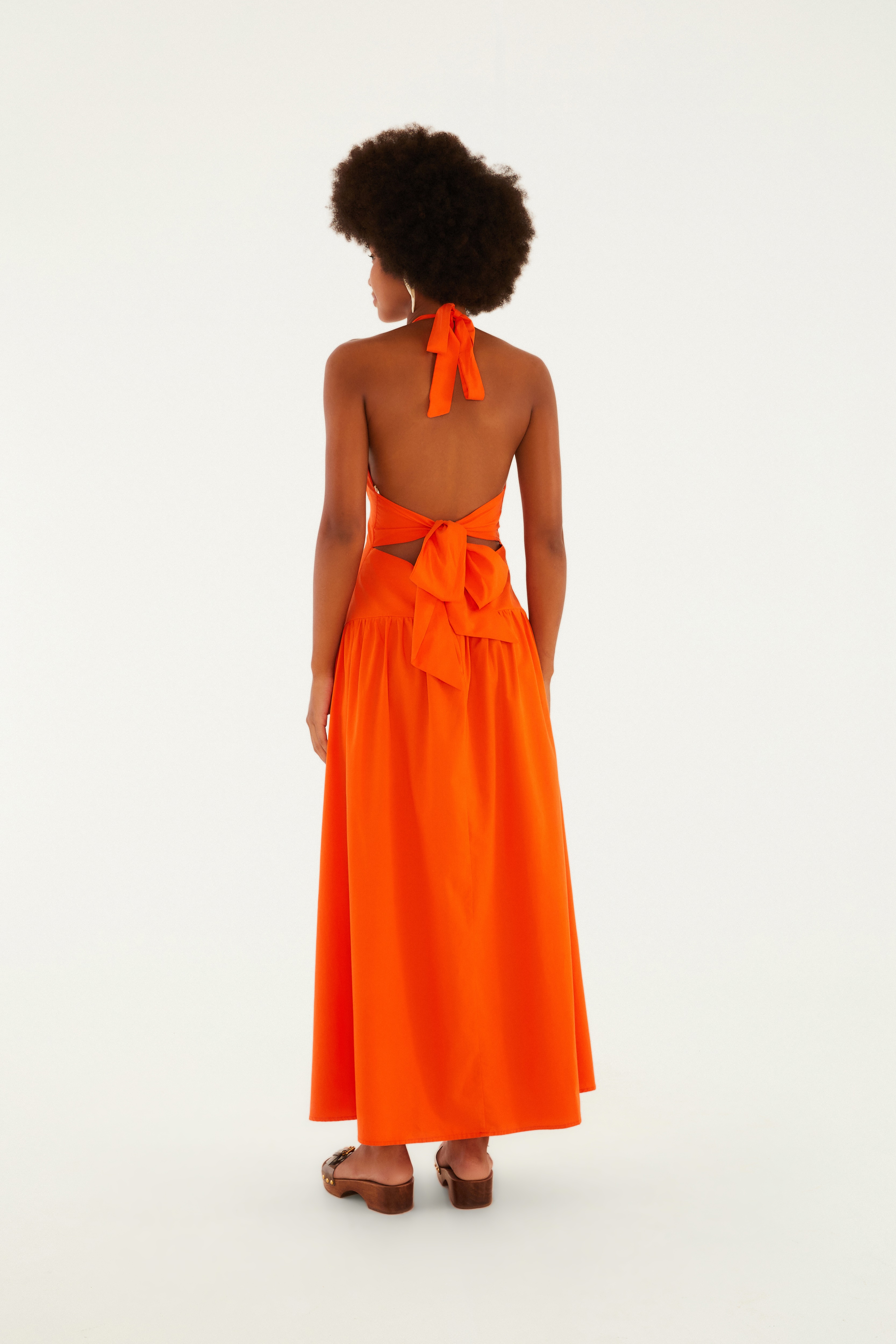 Vestido Frente Única Midi