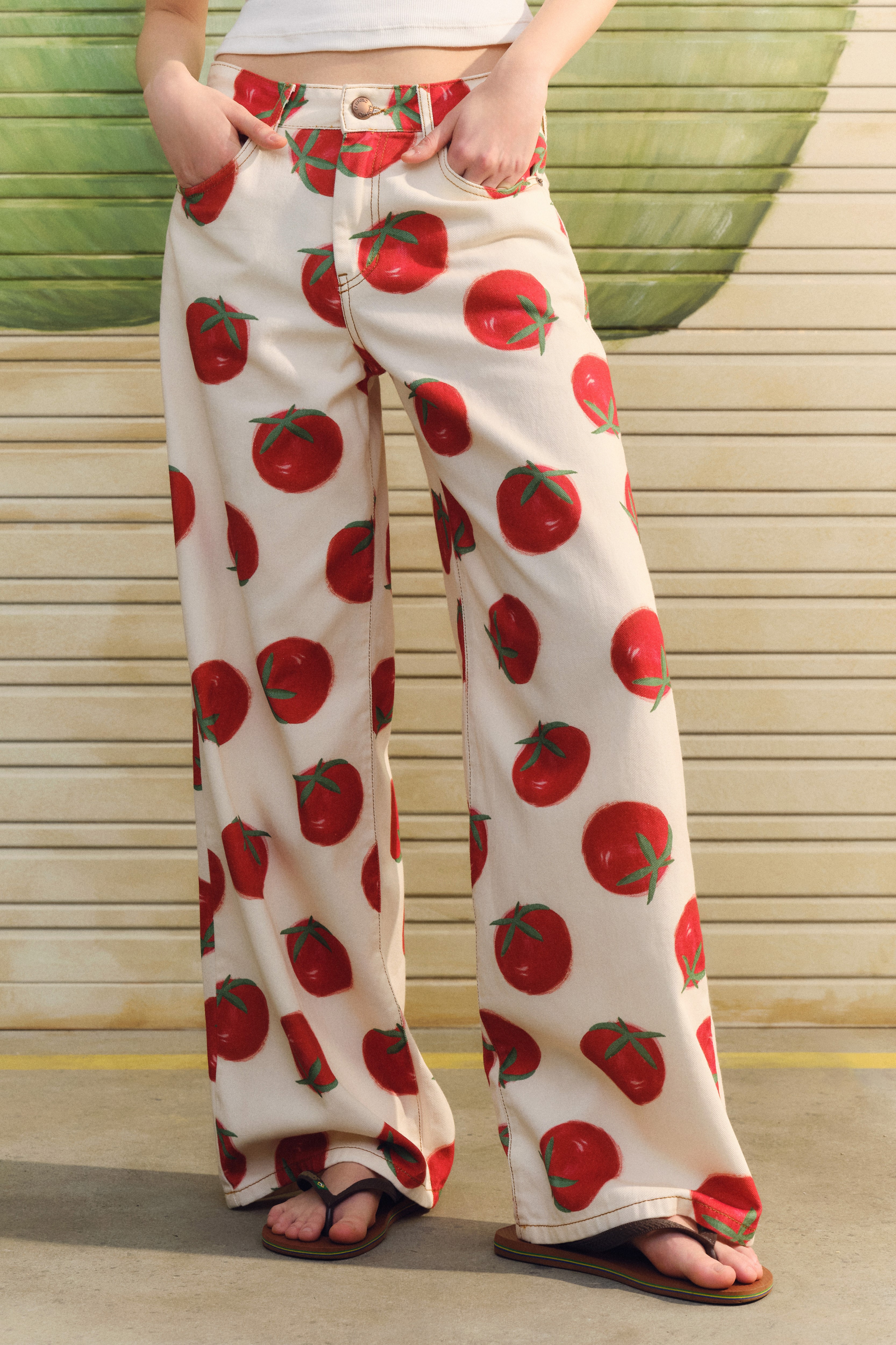 Calça Sarja Faver Tomatinhos
