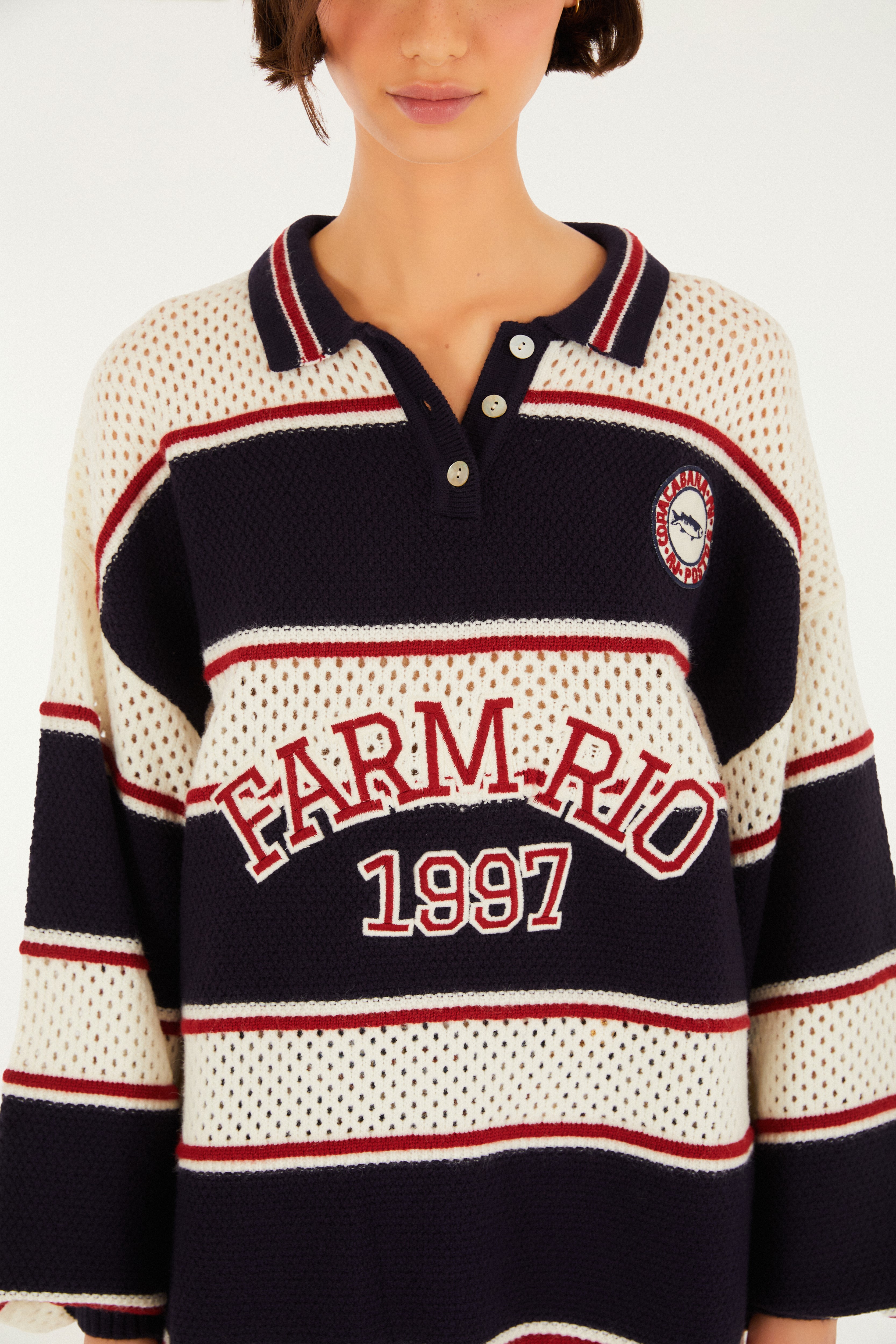 Casaco Tricot Listra Nautica
