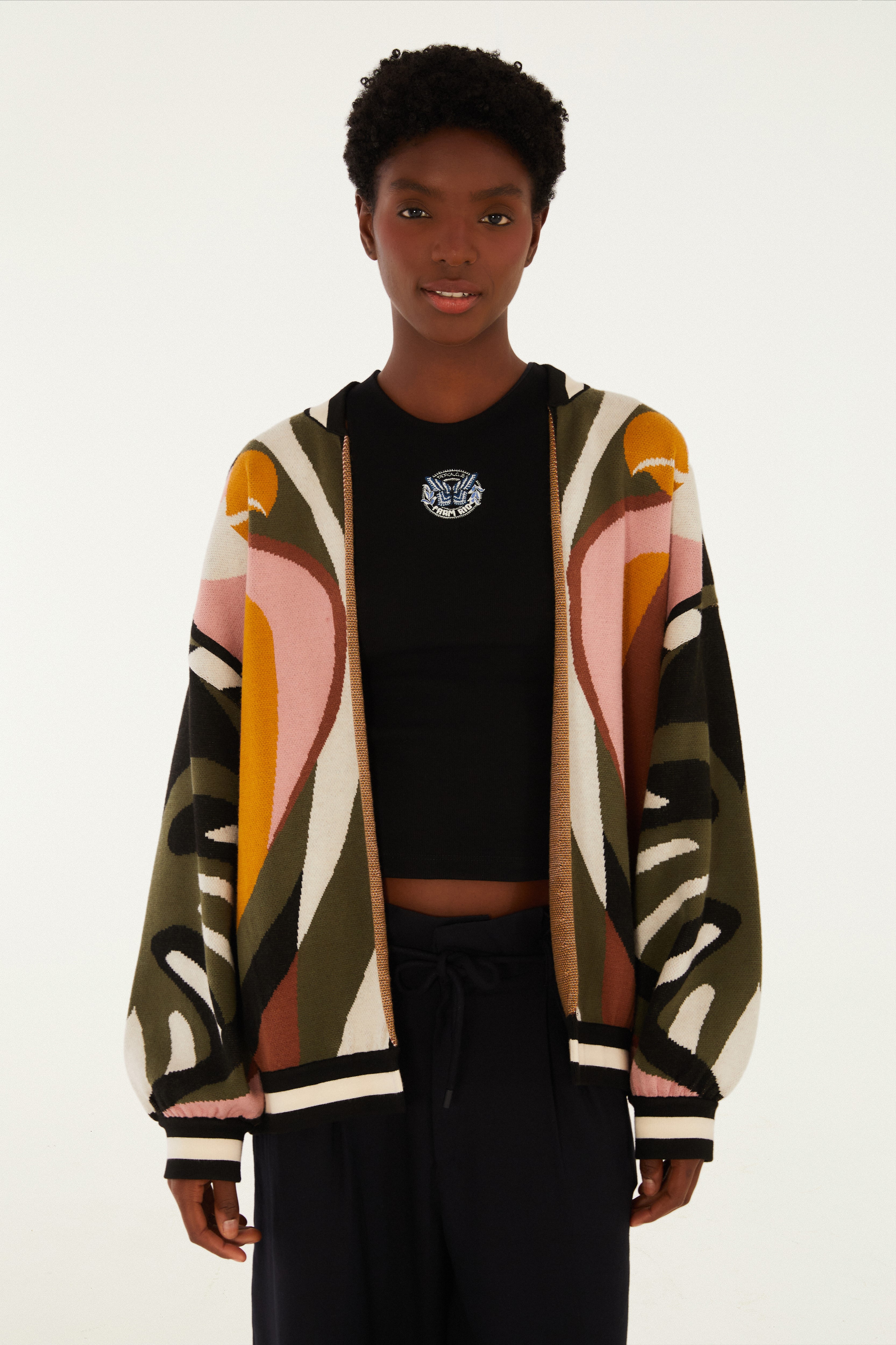 Bomber Tricot Listra Arara