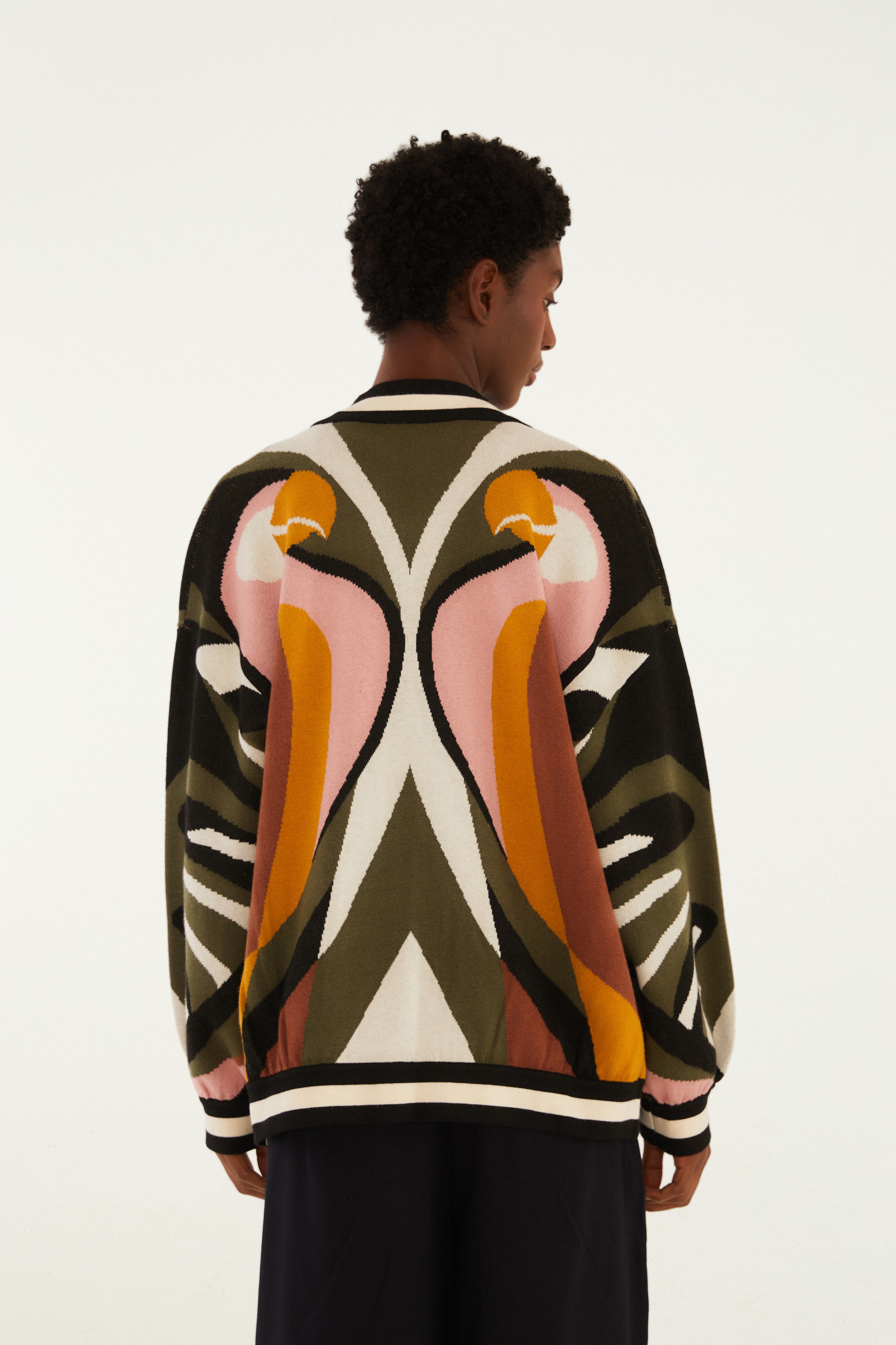 Bomber Tricot Listra Arara