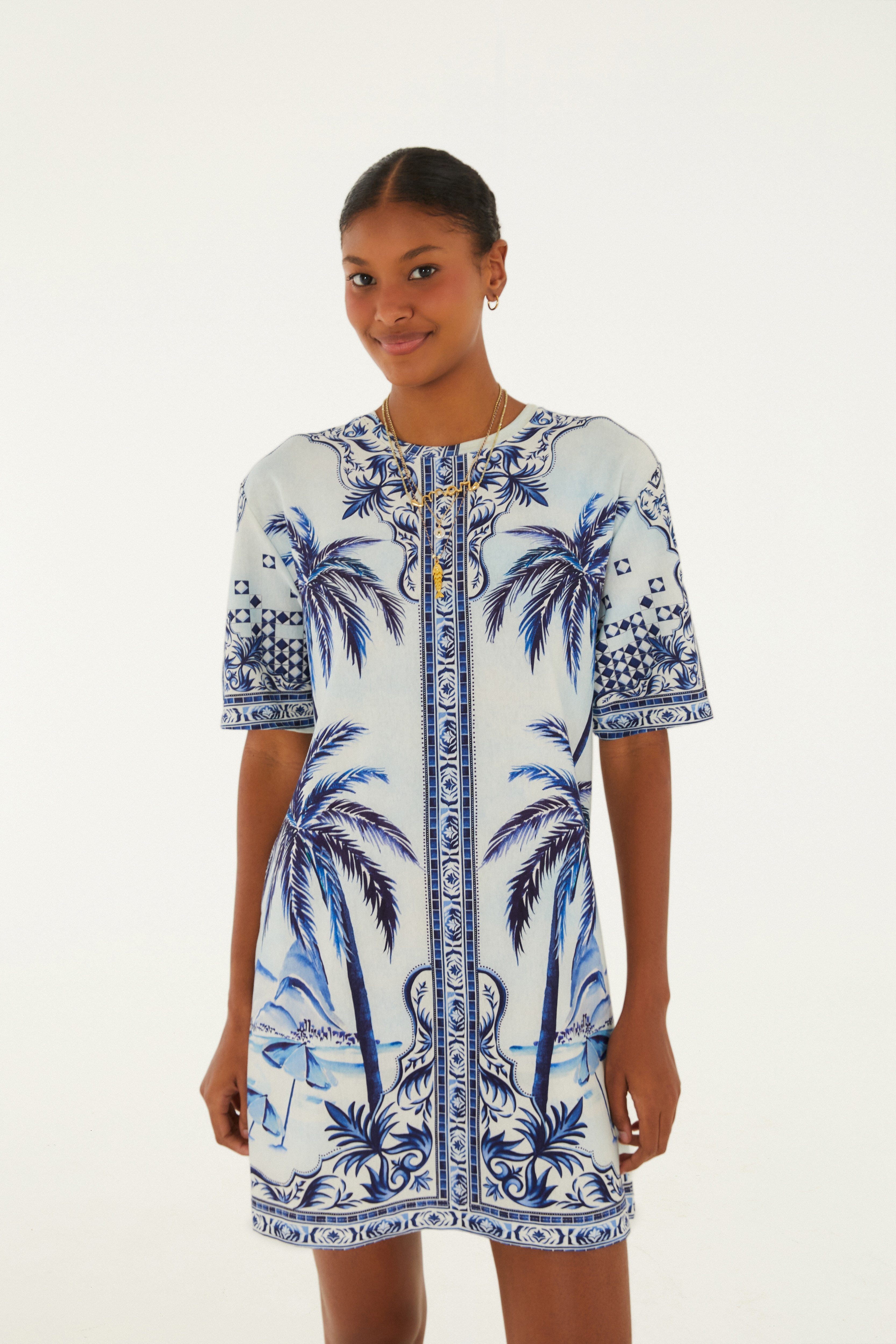 Vestido T-Shirt Básico Cidade Maravilha